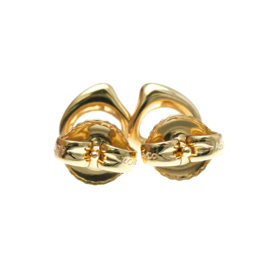 Open Heart Earrings 18K Rose Gold 7mm 18K Rose Gold
