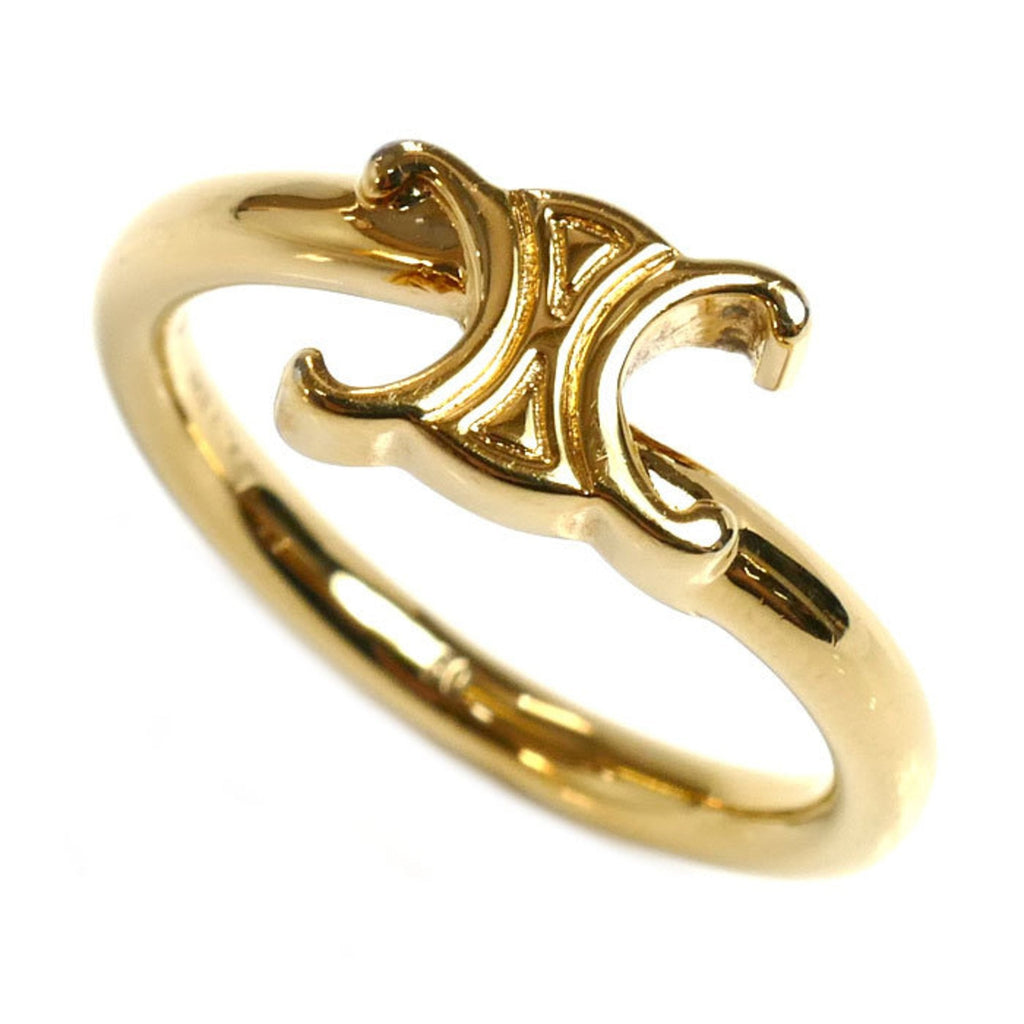 Triomphe Asymmetric Ring Brass