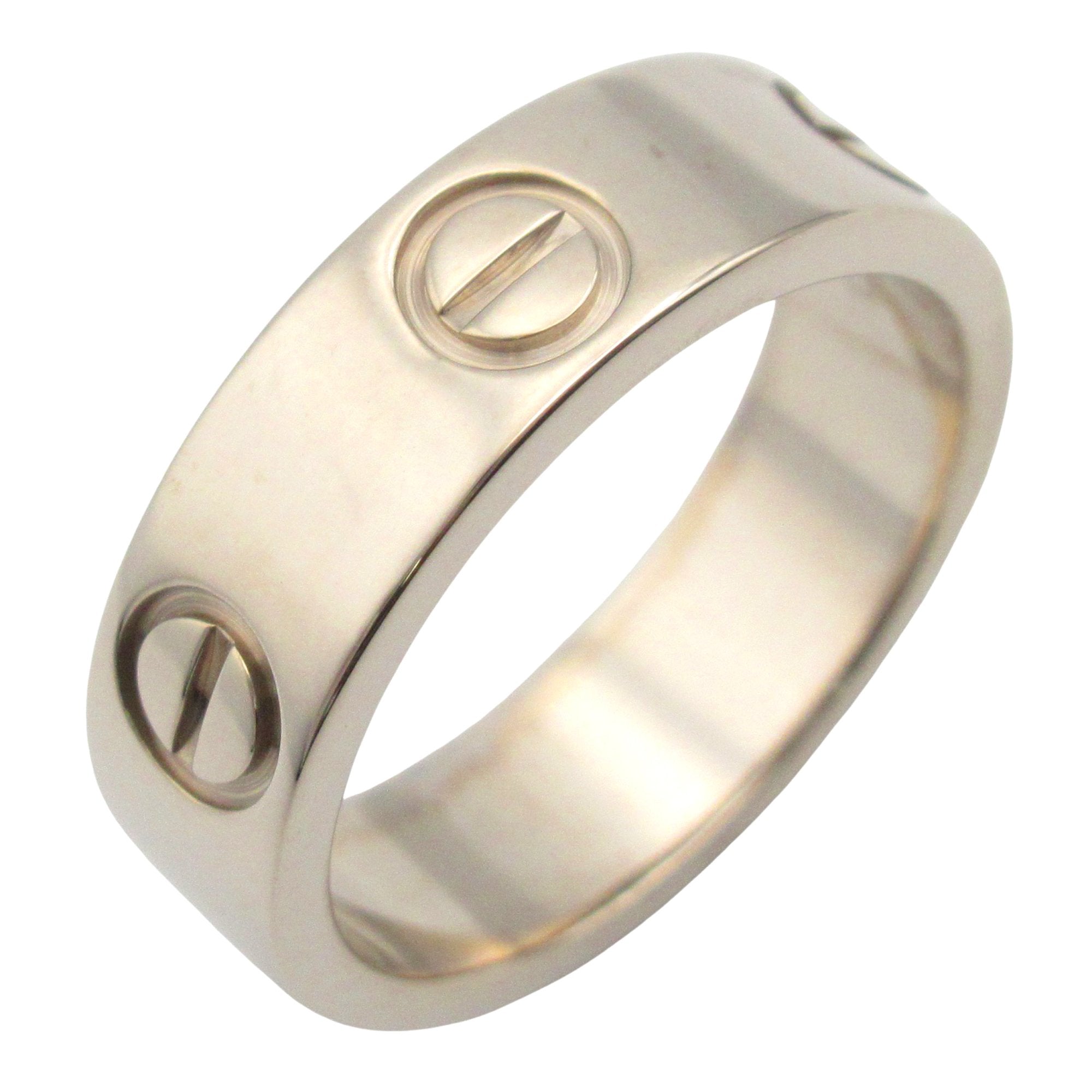 Love Ring 18K White Gold