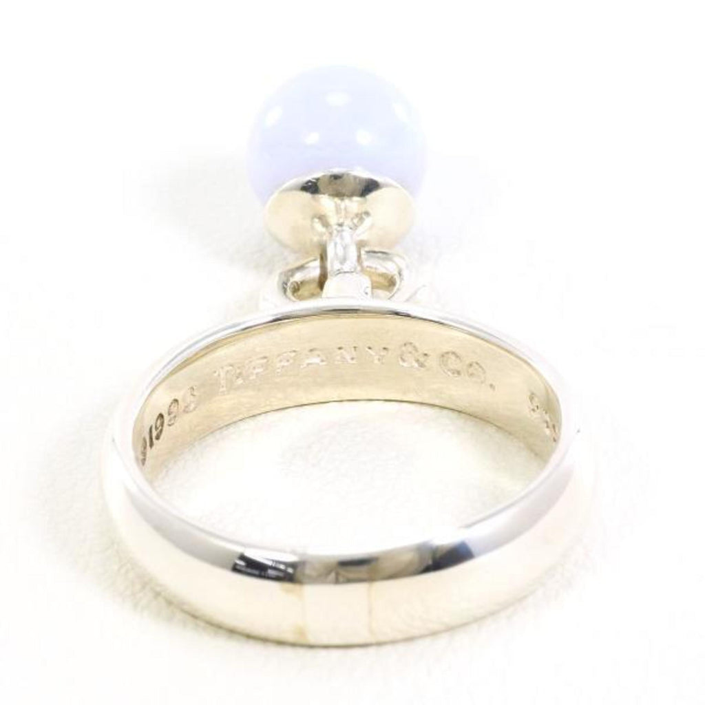 Ring Sterling Silver with Blue Lace Agate