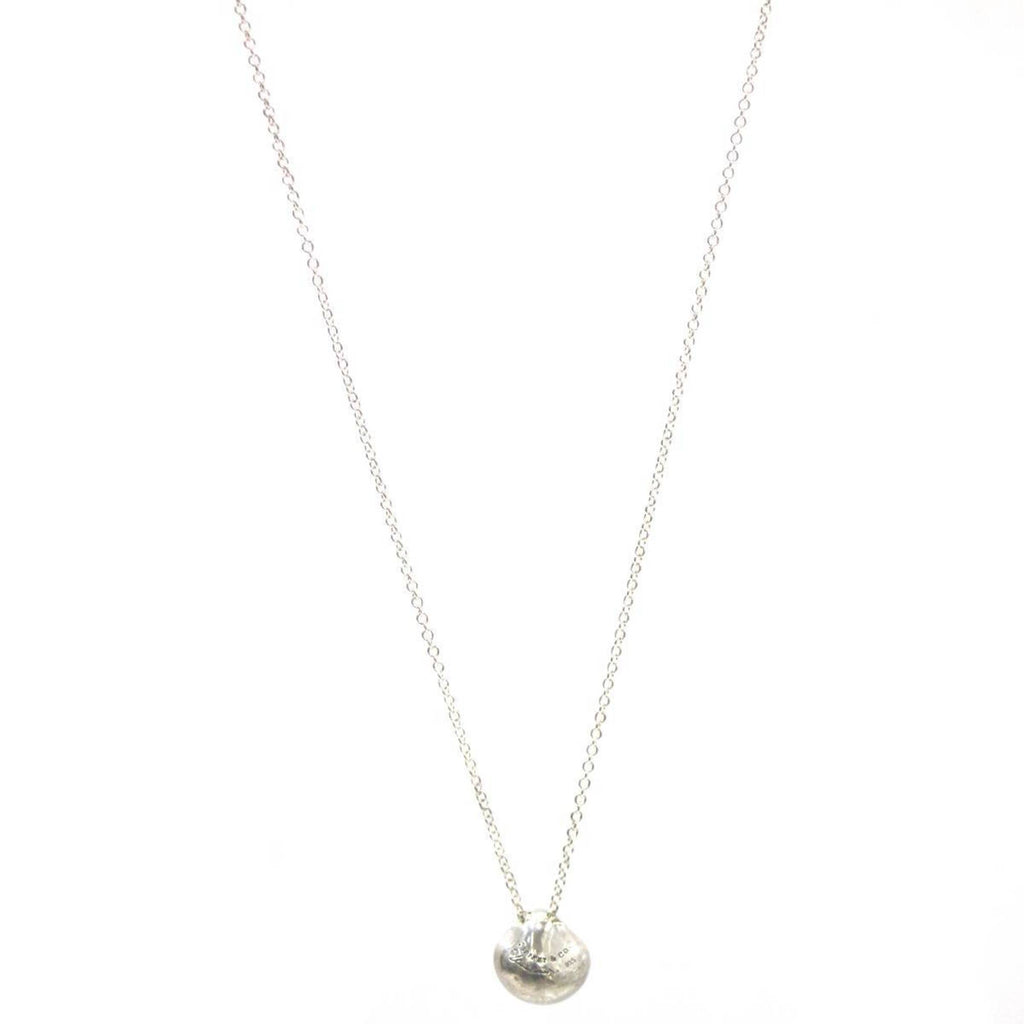 Elsa Peretti Pendant Necklace Sterling Silver 9.4mm