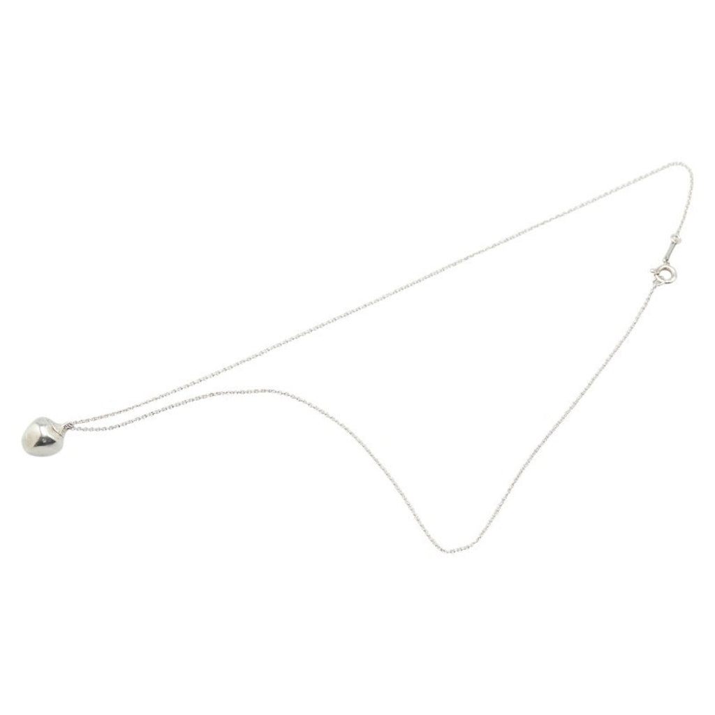 Apple Motif Pendant Necklace Sterling Silver