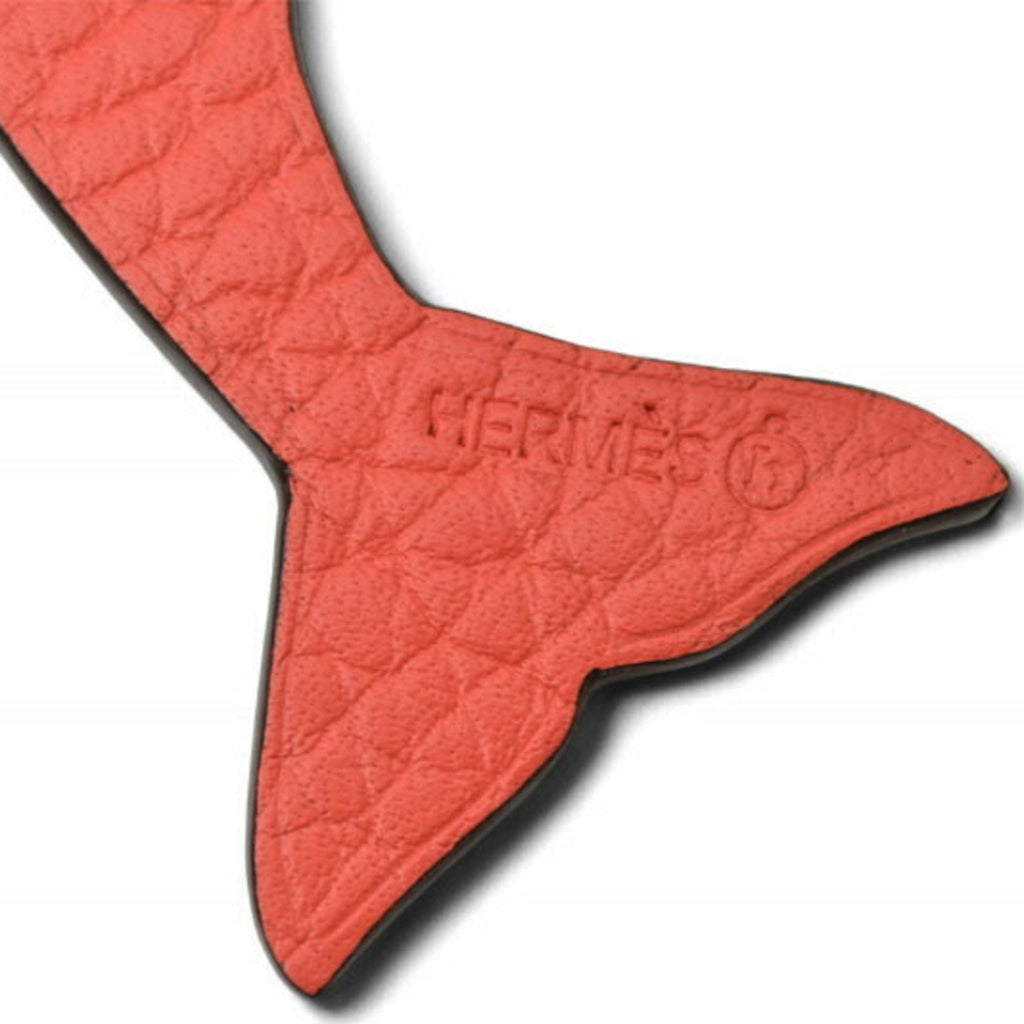 Charm Epsom Leather and Taurillon Clemence Leather Bordeaux Pink Handbag Charm