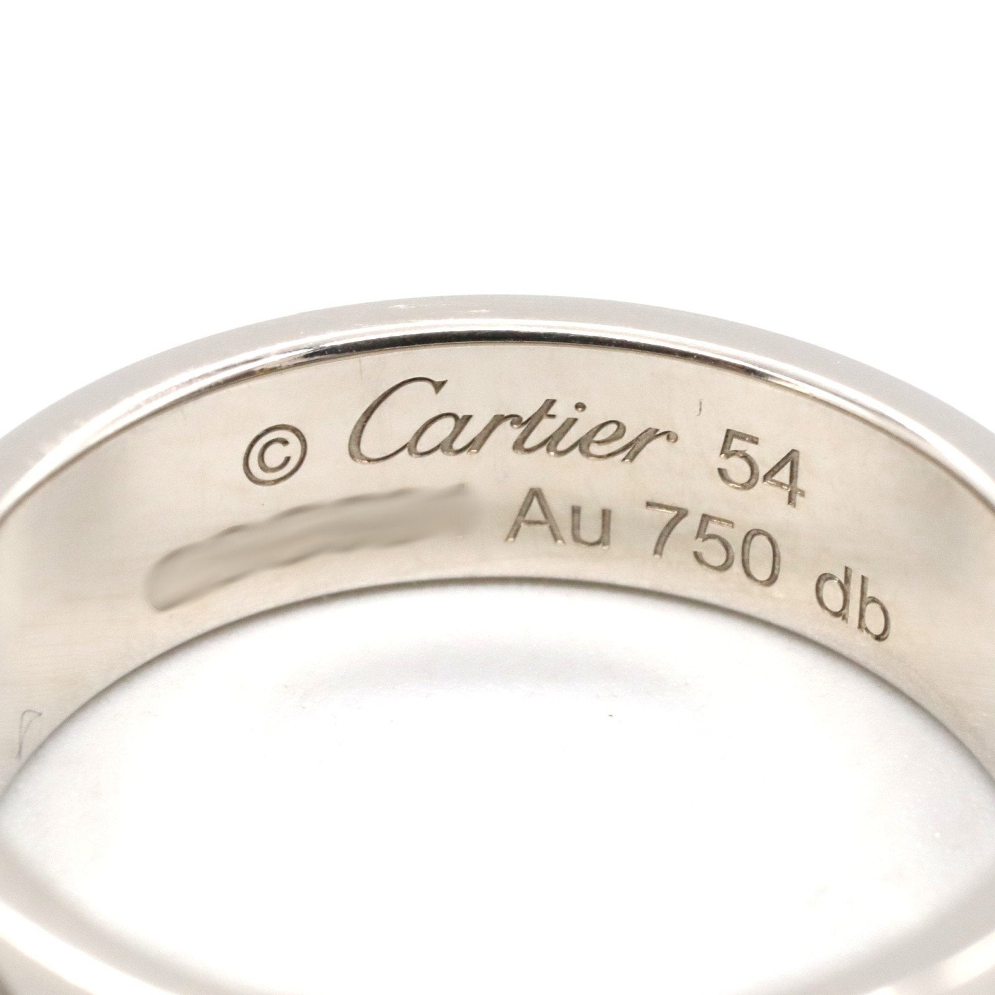 Love Ring 18K White Gold
