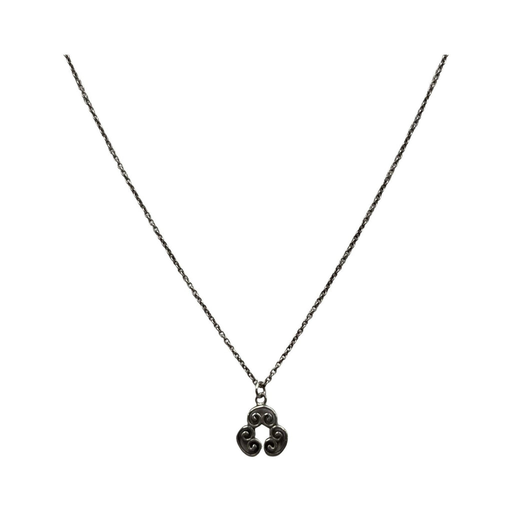 Goldoni Triplo Pendant Necklace Sterling Silver