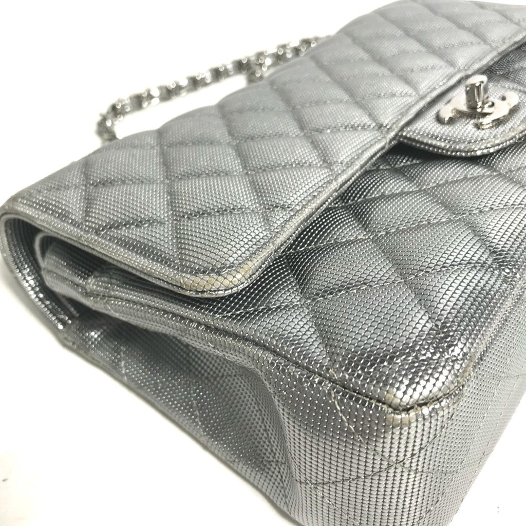 Classic Double Flap Bag Pixel Effect Quilted Calfskin Medium