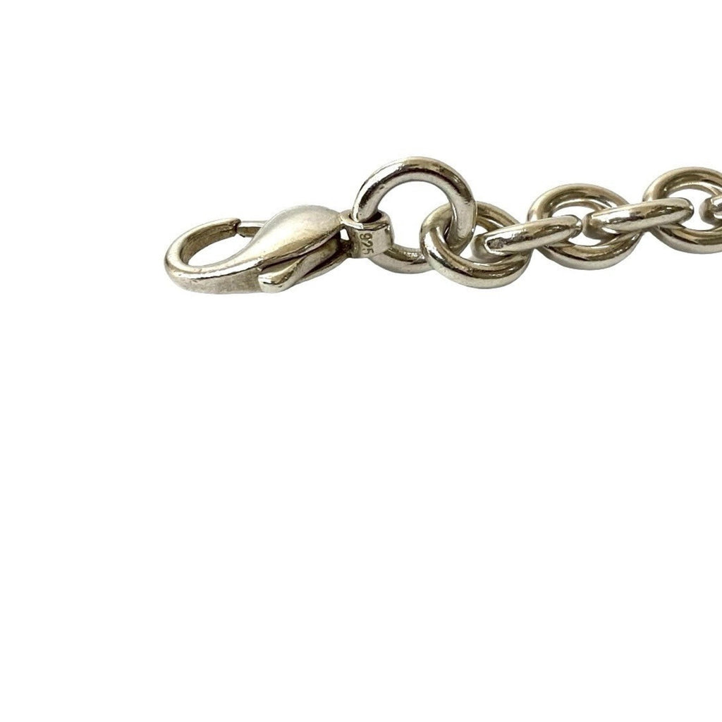Return To Oval Pendant Necklace Sterling Silver