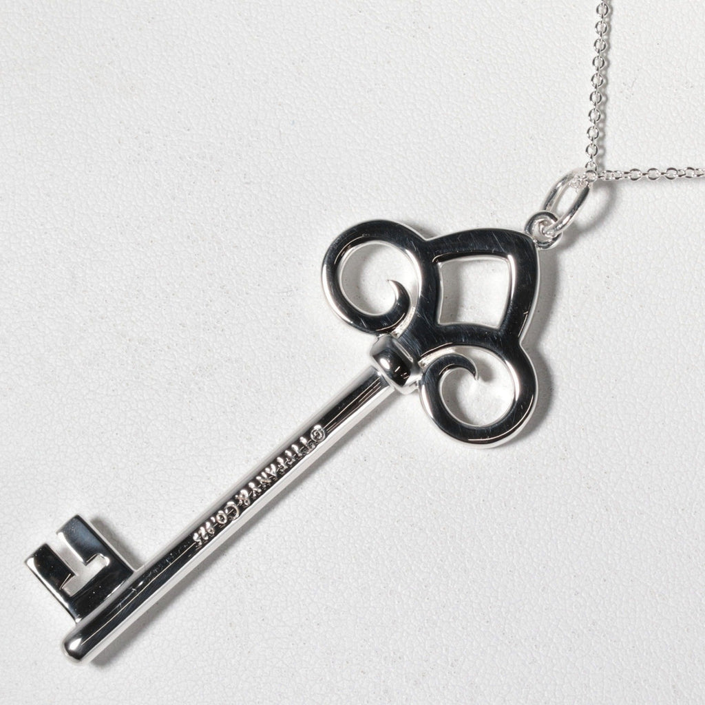 Fleur De L'Ski Pendant Necklace Sterling Silver