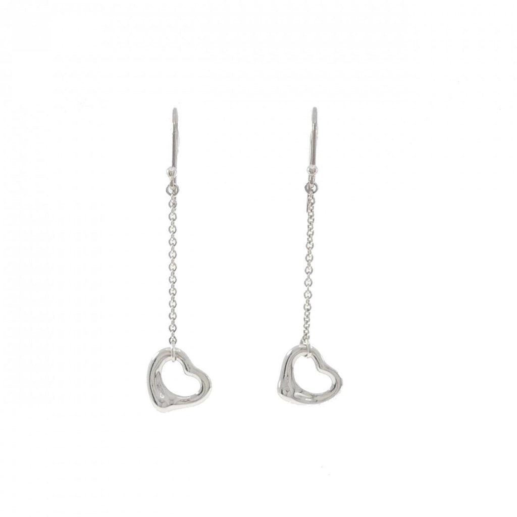 Open Heart Earrings Sterling Silver Sterling Silver