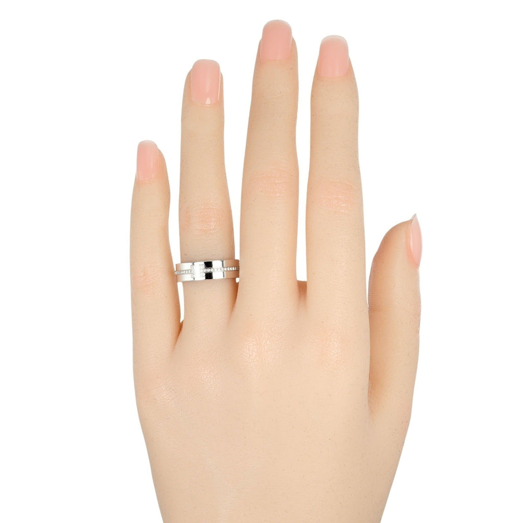 Ring 18K White Gold with Diamond
