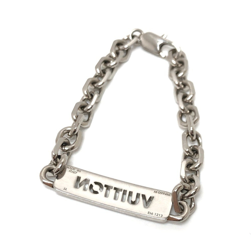 ID Bracelet Silver Metal