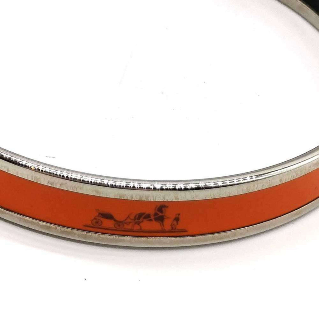 Cloisonné and Enamel Bracelet Orange Mini