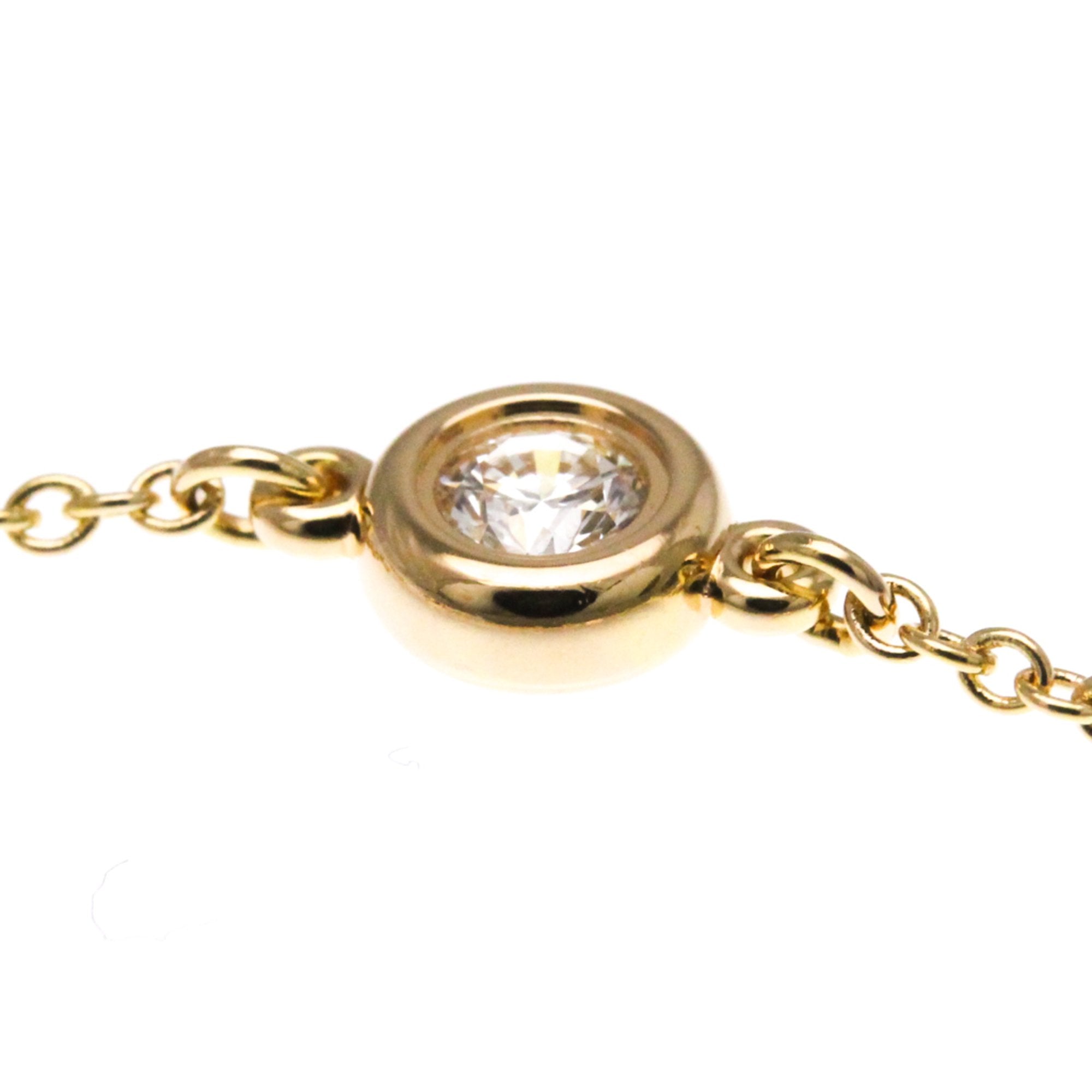 Elsa Peretti Diamonds By The Yard Pendant Necklace 18K Rose Gold and Diamond