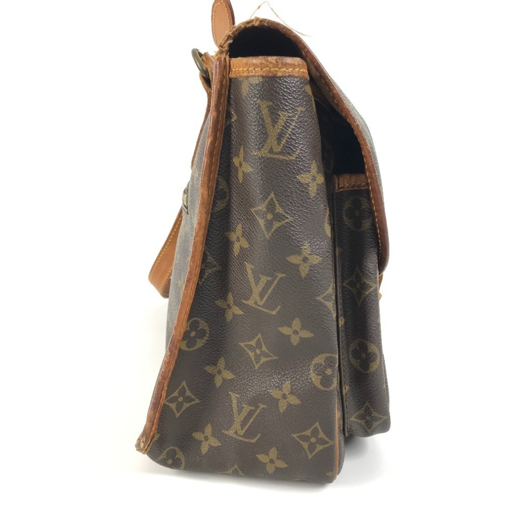 Sac Gibeciere Messenger Bag Monogram Canvas GM