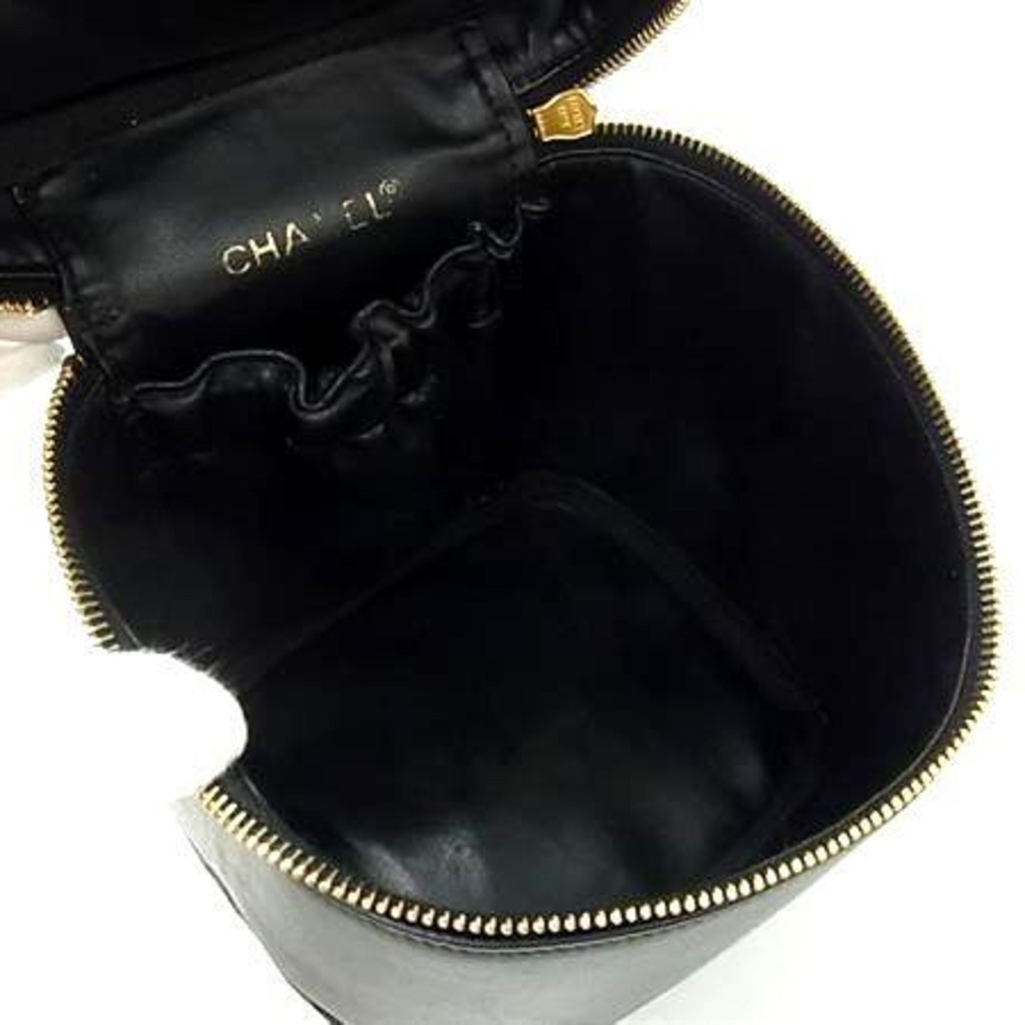 Vintage Cosmetic Case Lambskin Tall
