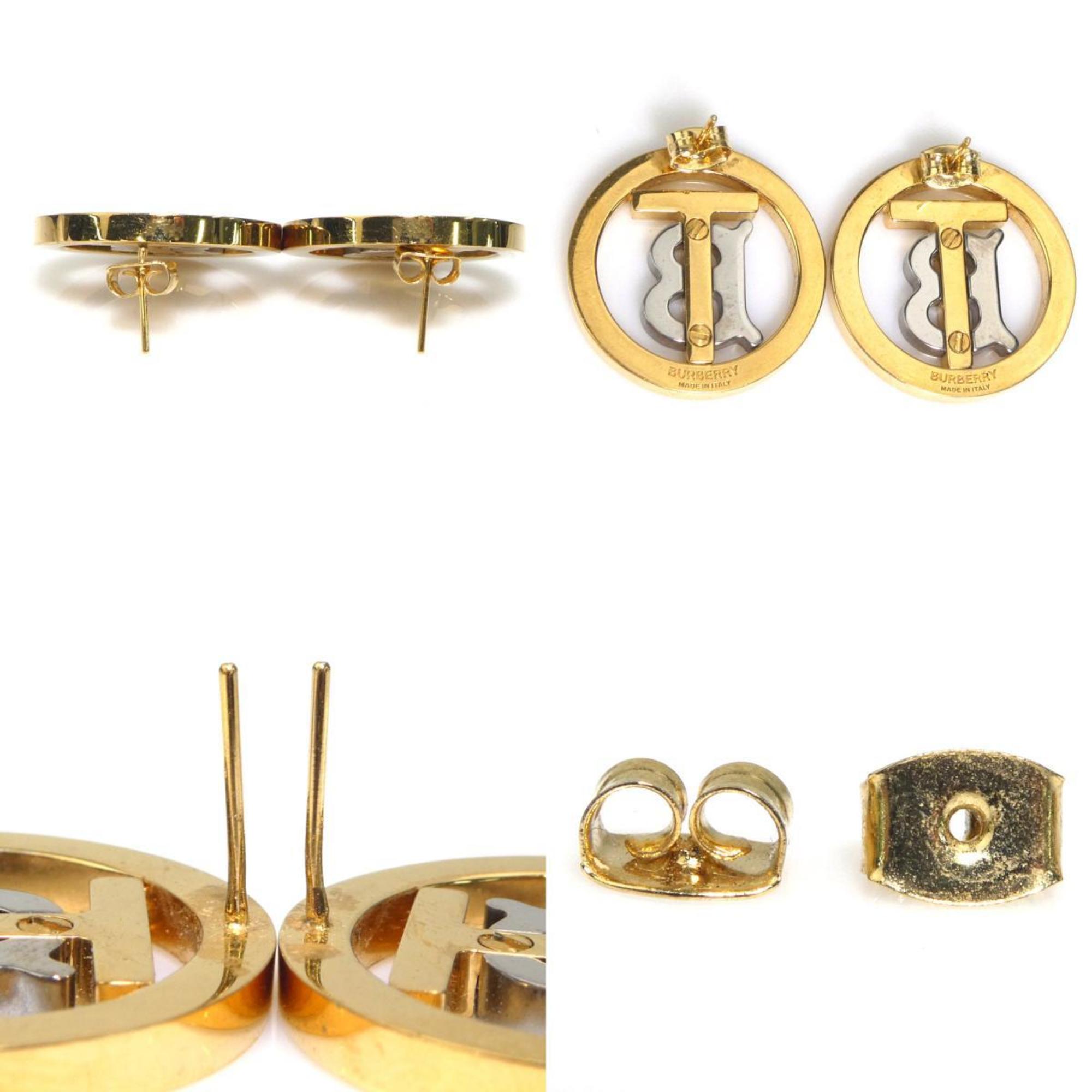 Earrings Gold-Tone Metal