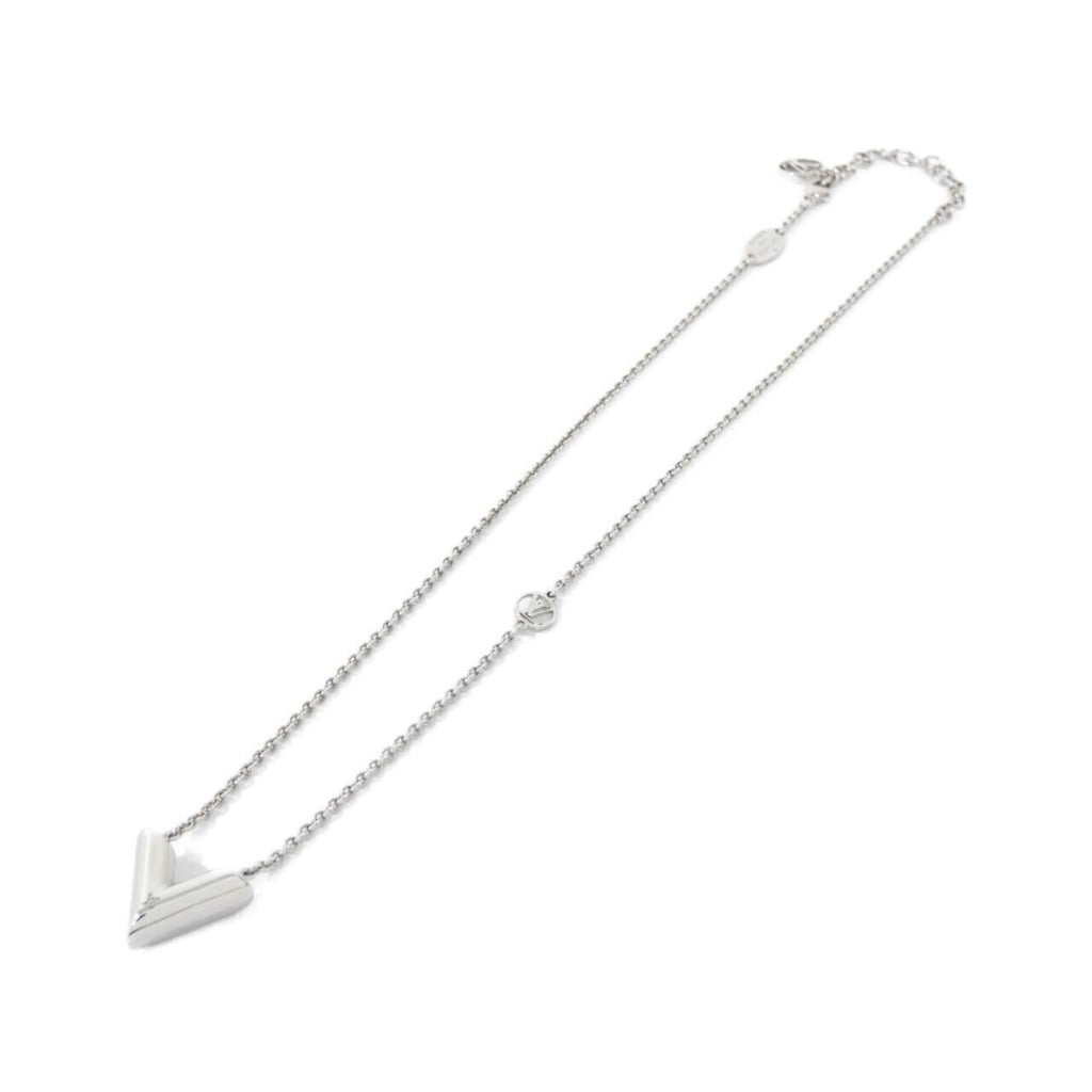 Essential V Pendant Necklace Sterling Silver
