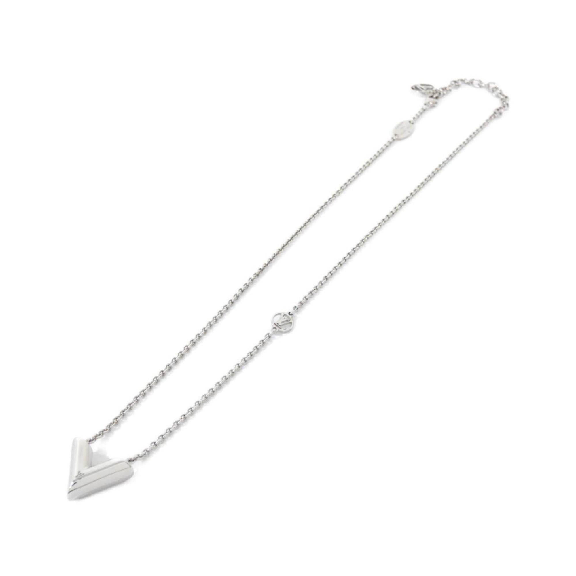 Essential V Pendant Necklace Sterling Silver