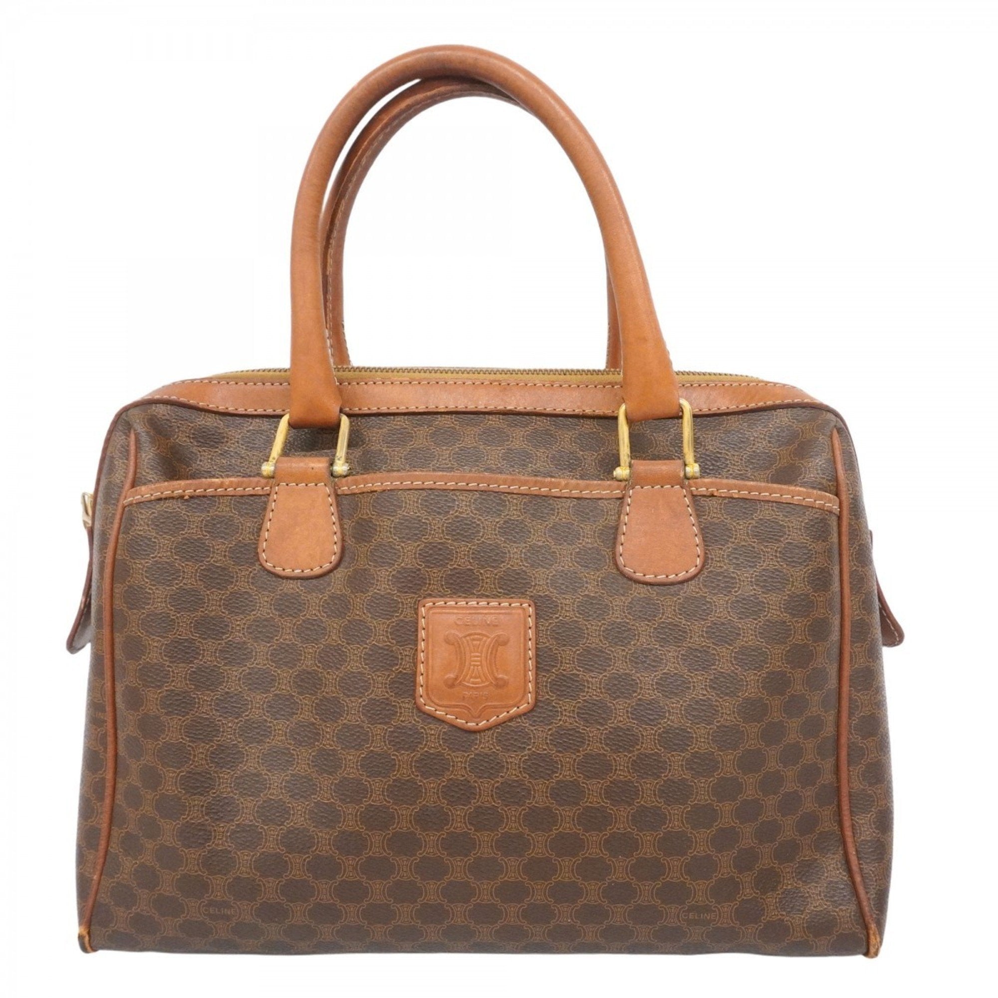 Vintage Duffle Bag Macadam Coated Canvas Large