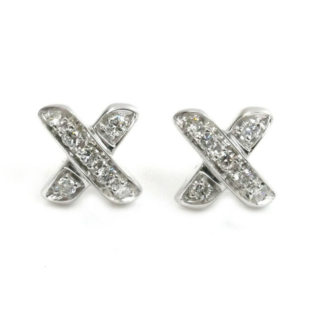 Earrings 18K White Gold