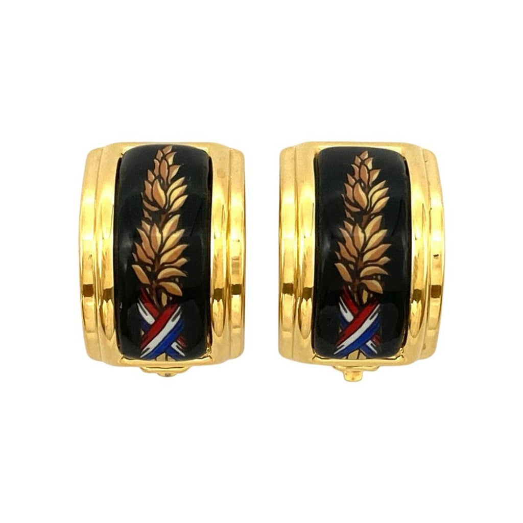 Earrings Gold-Tone Metal