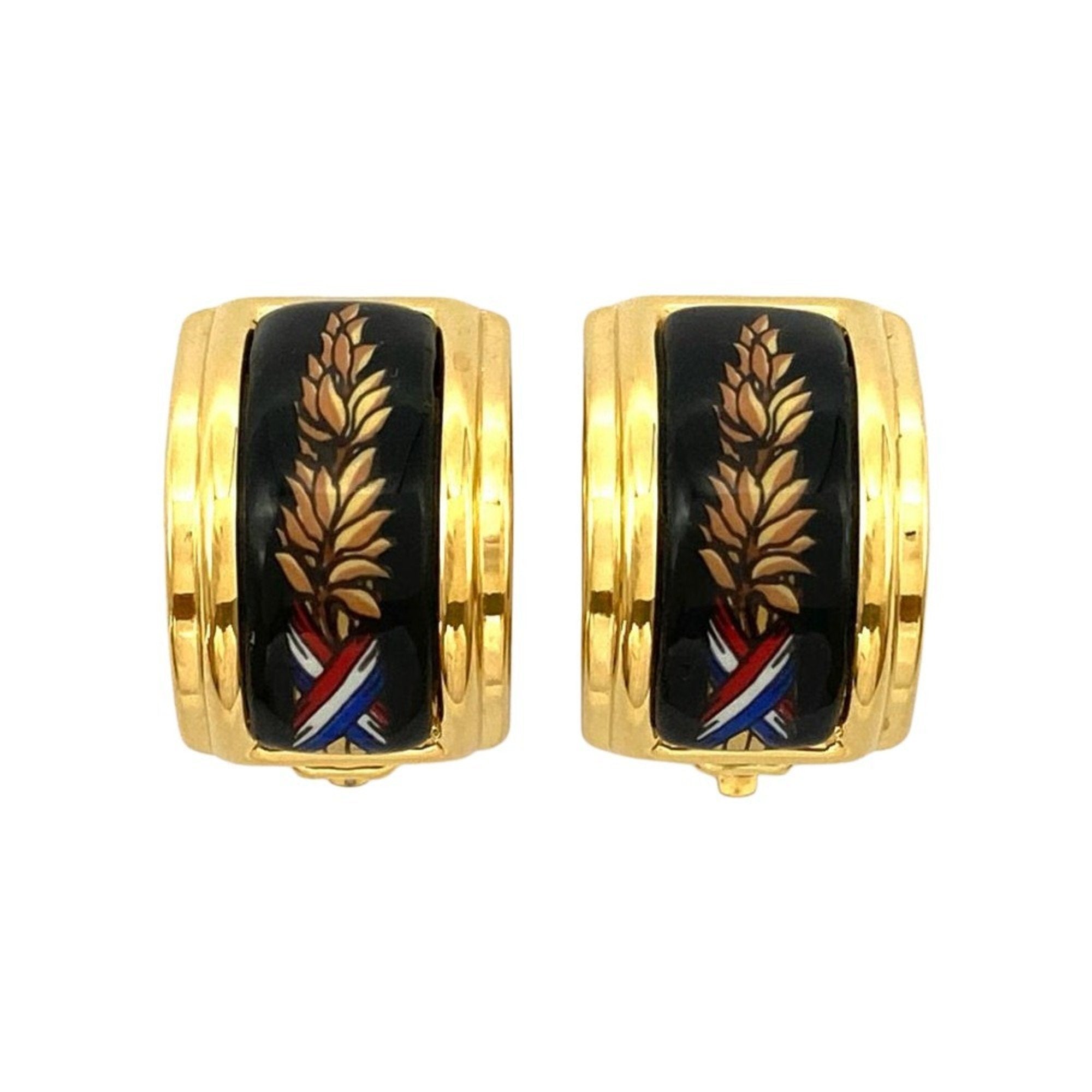 Earrings Gold-Tone Metal