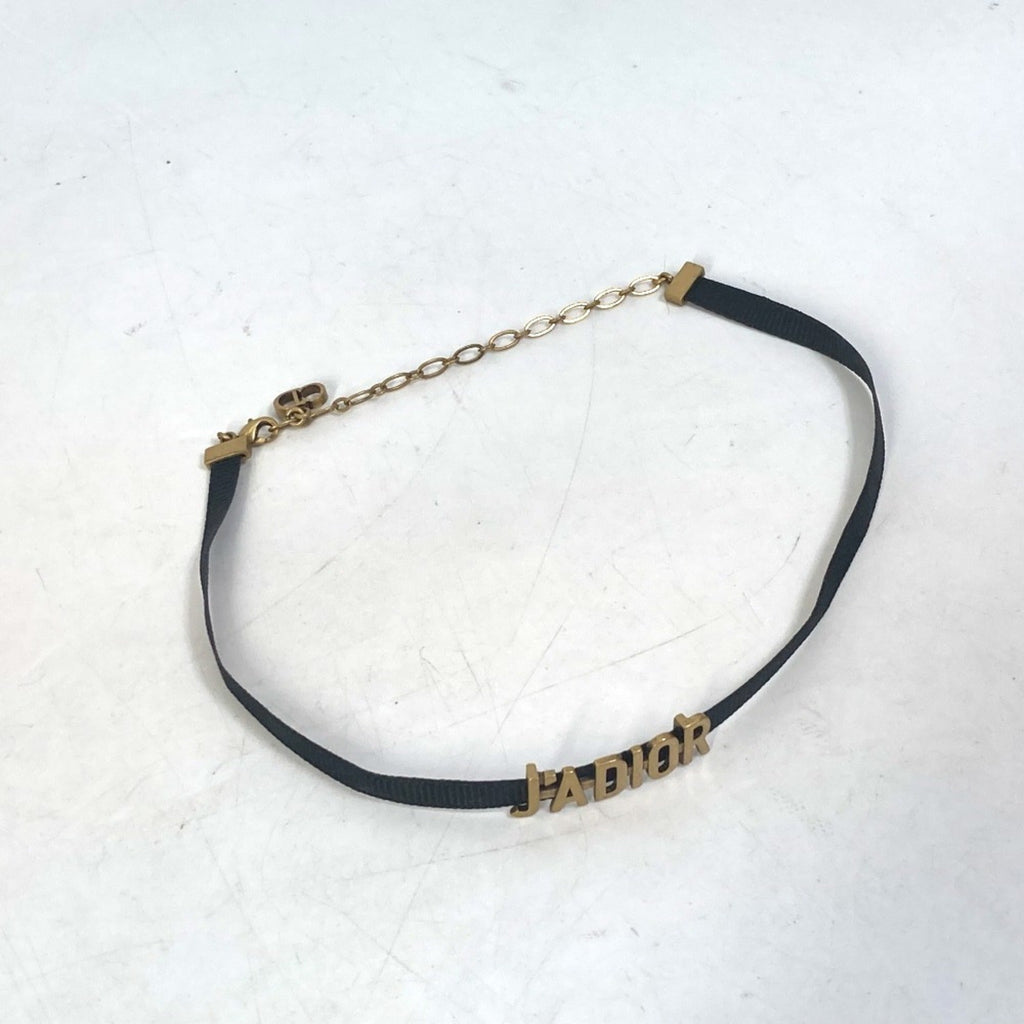 Necklace Metal Black and Gold