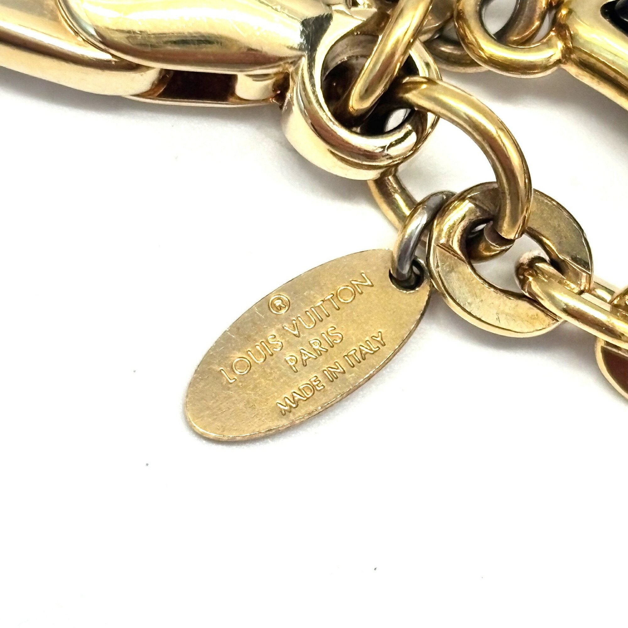 Monogram Charm Gold Handbag Charm