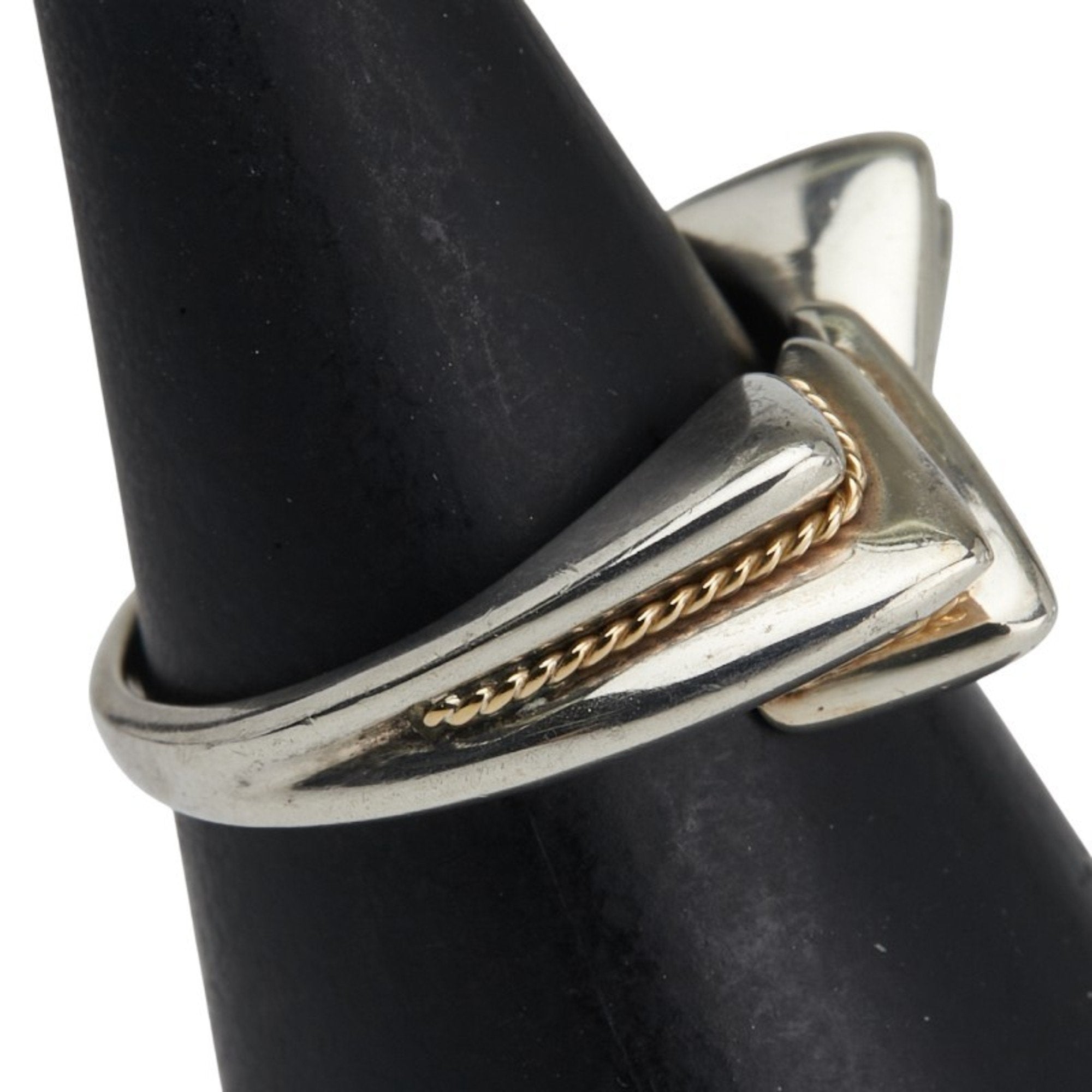 Ring Sterling Silver and 18K Yellow Gold