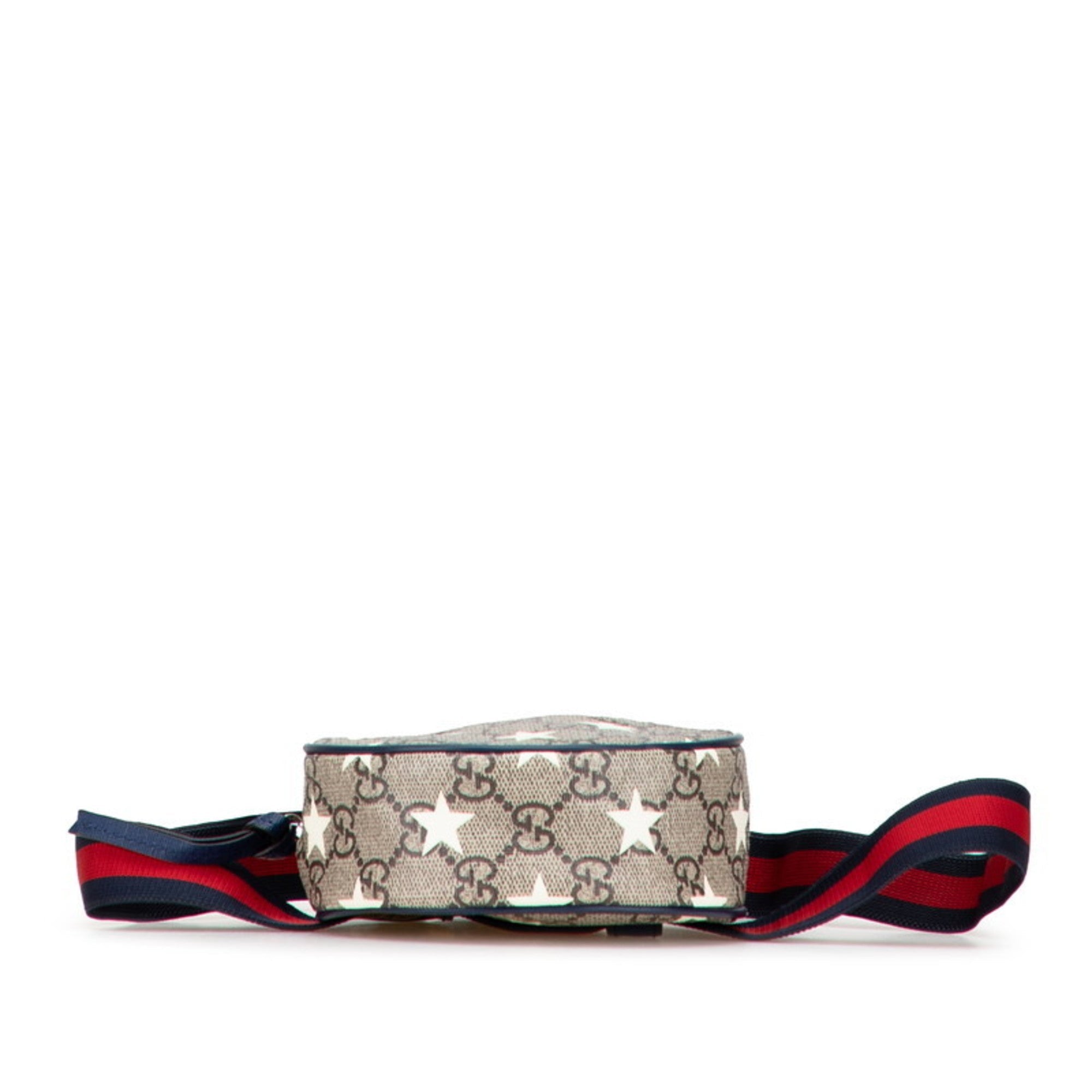 Children's Round Belt Bag Printed GG Coated Canvas