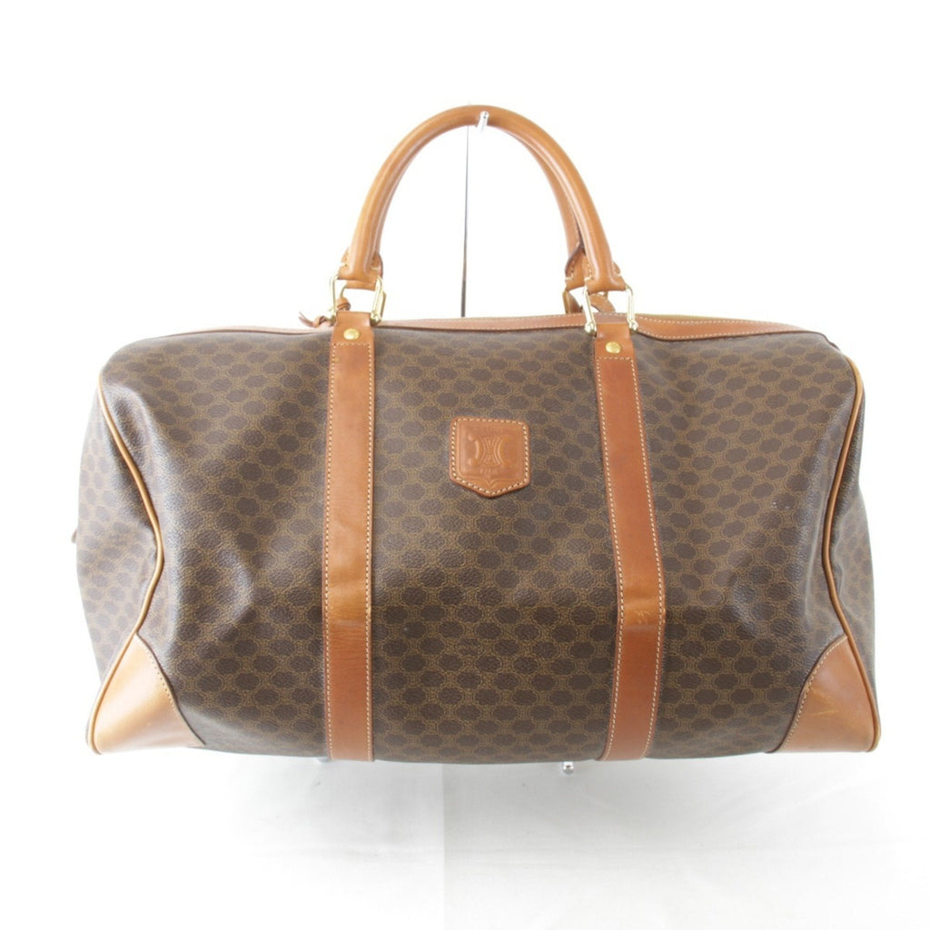 Vintage Duffle Bag Macadam Coated Canvas Large