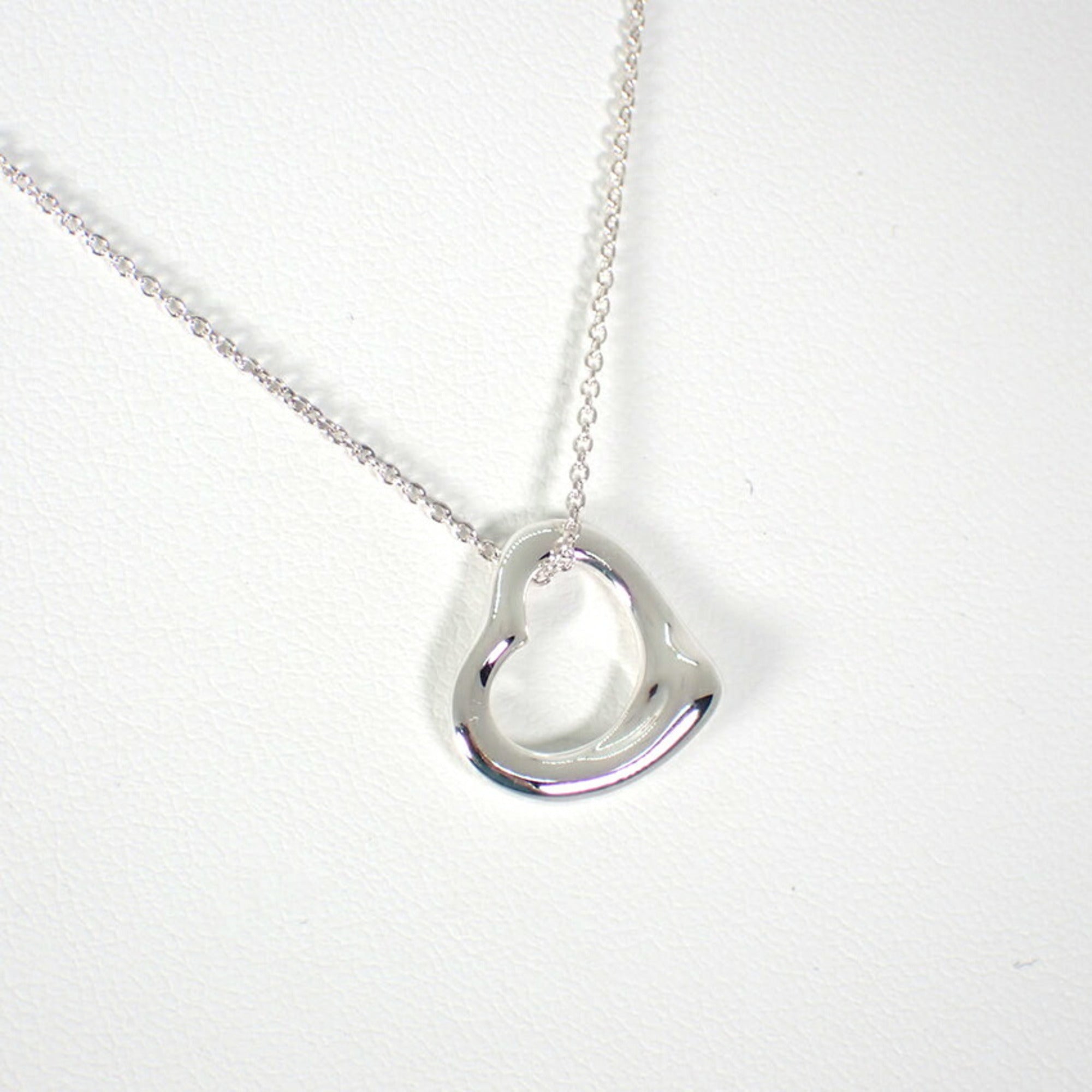 Heart Pendant Necklace Sterling Silver