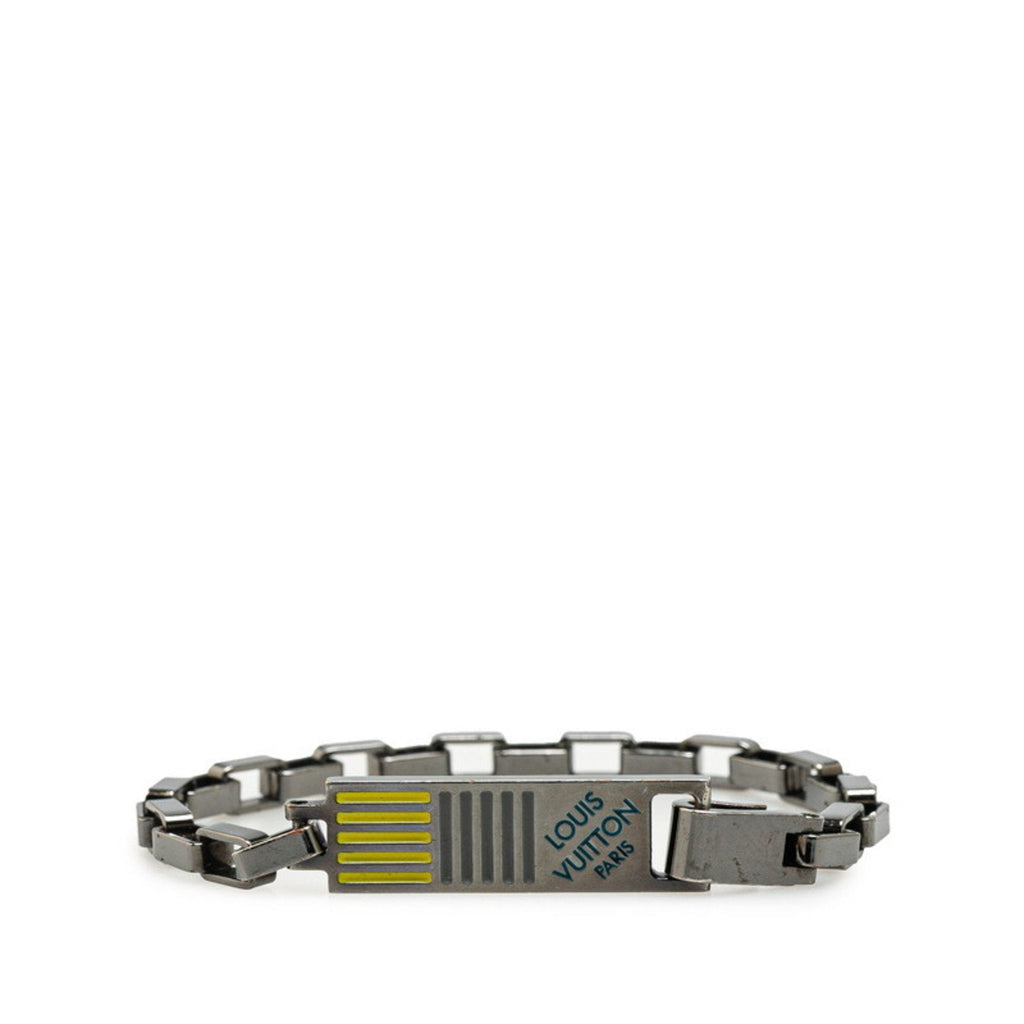 Damier Colors Bracelet Metal Silver