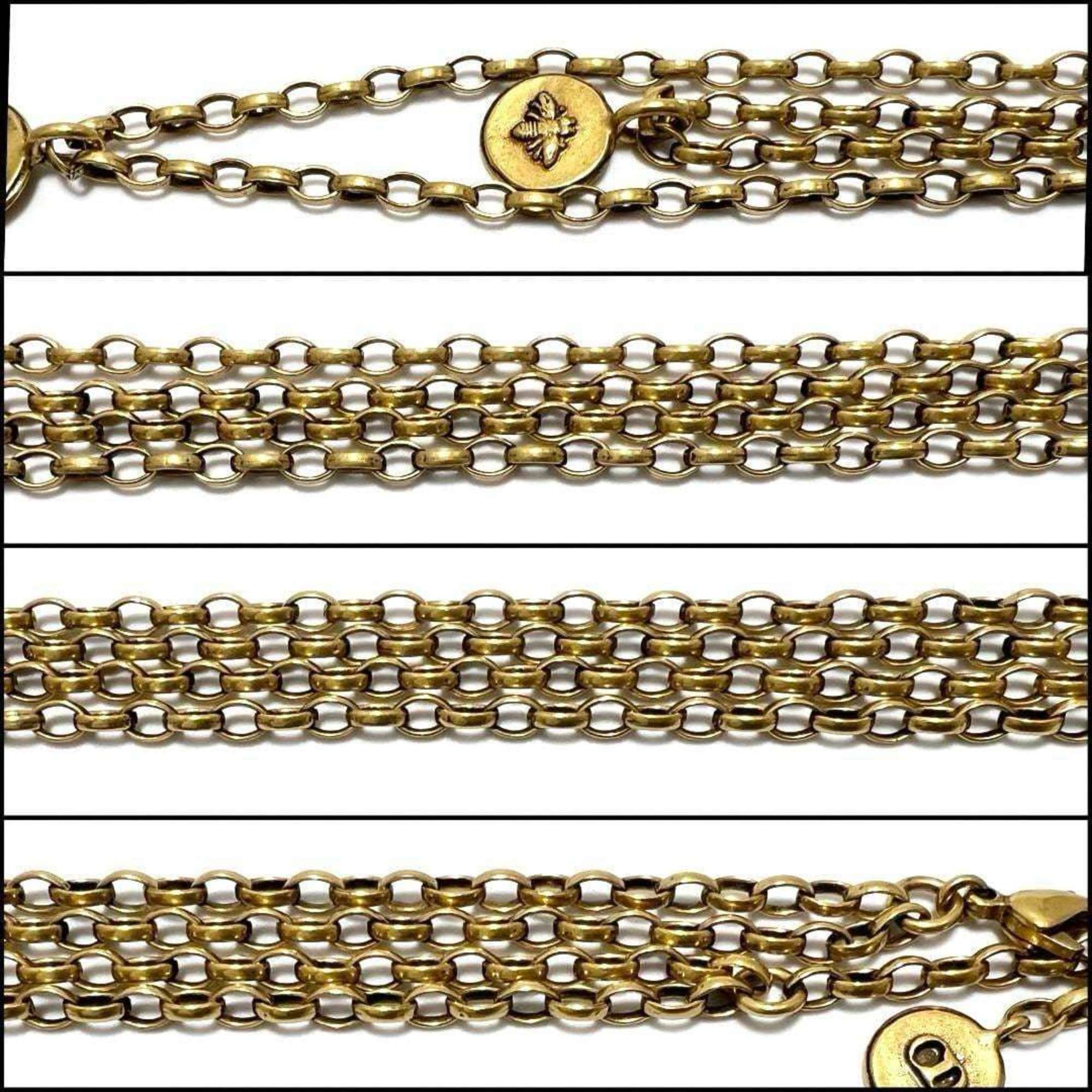Pendant Necklace Metal Double Layer J'Adior