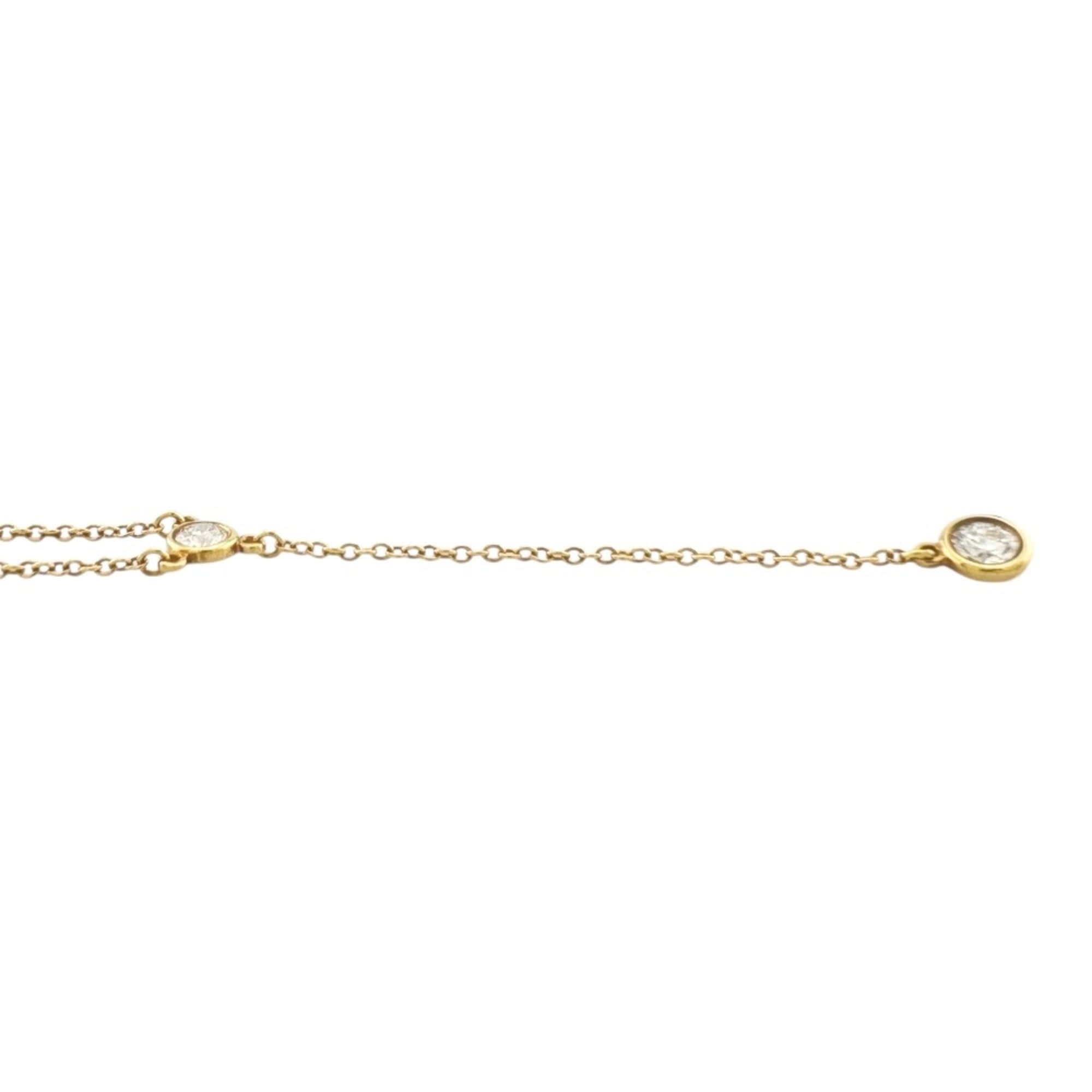 Elsa Peretti Diamonds By The Yard Pendant Necklace and Diamond 0.08CT