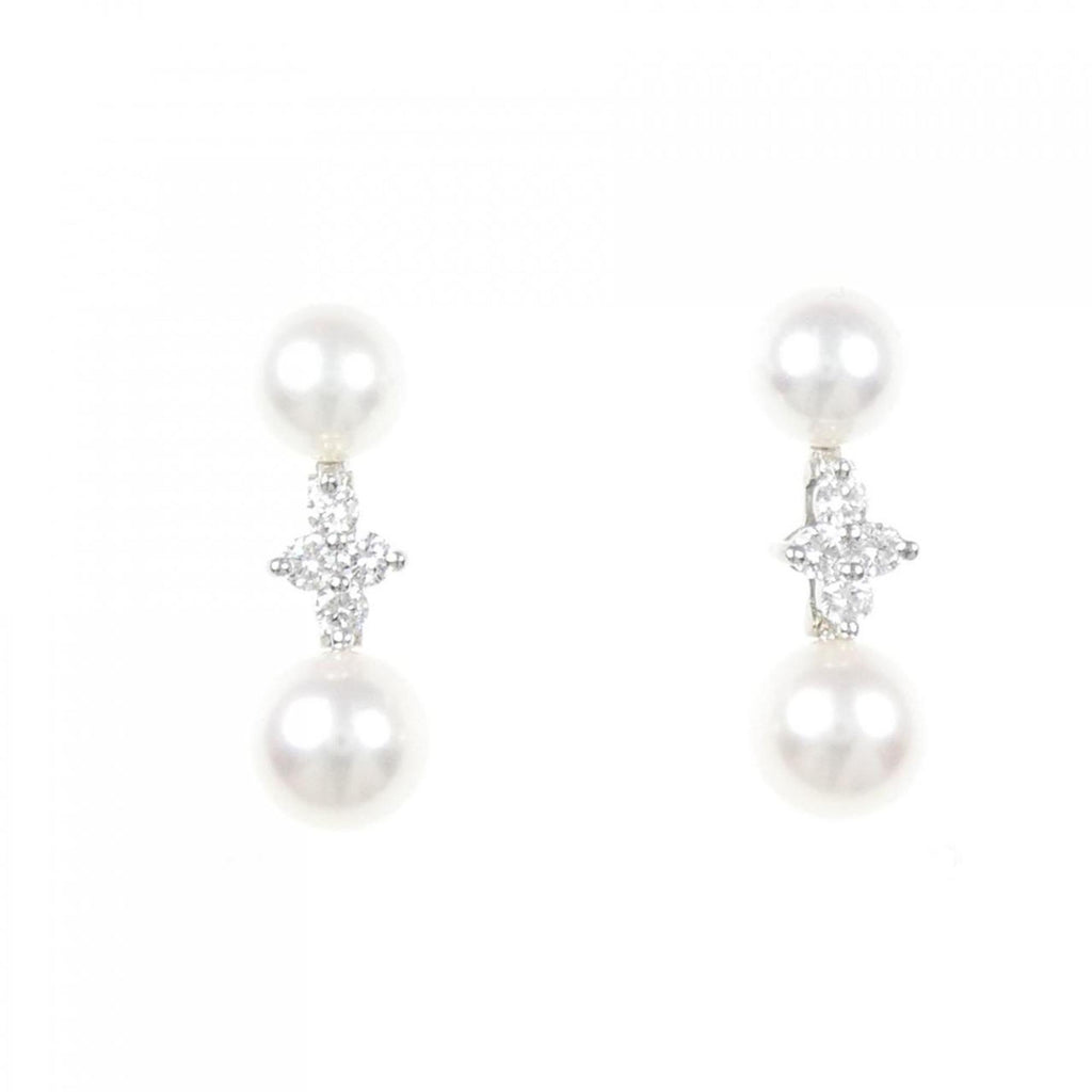 Earrings Pearl Platinum