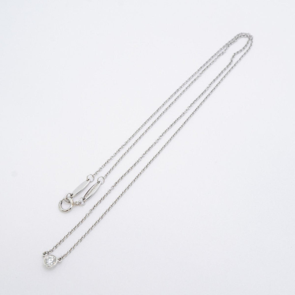 Elsa Peretti Diamonds By The Yard Pendant Necklace Platinum and Diamond