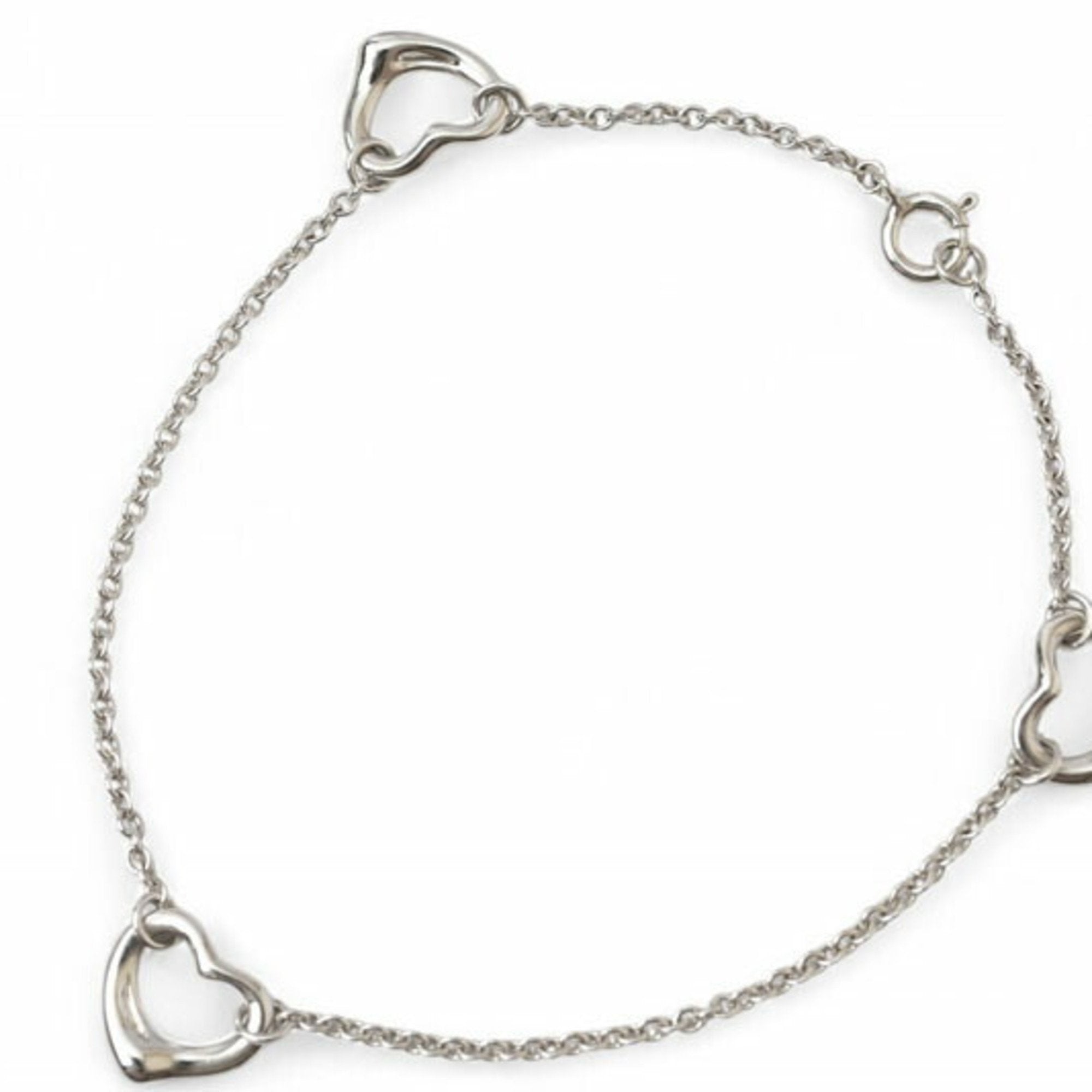 Triple Heart Bracelet Sterling Silver