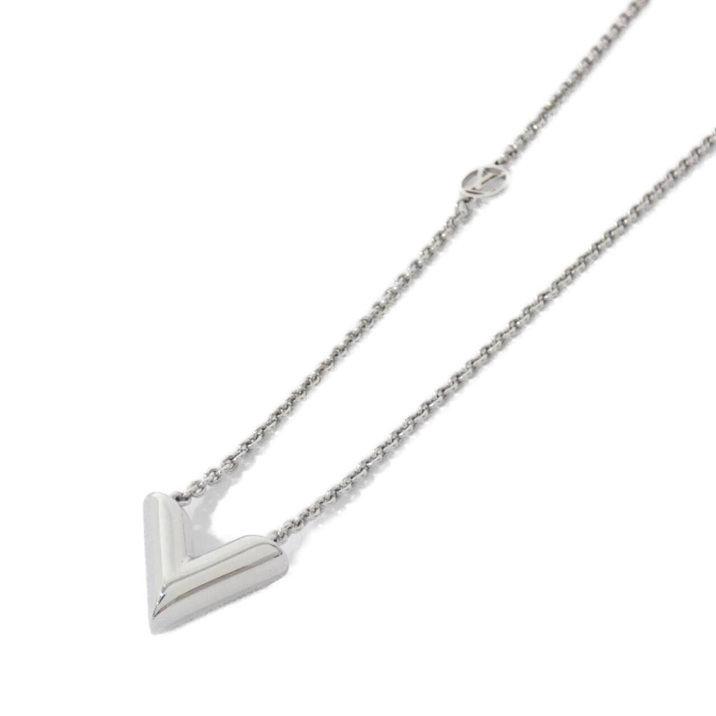 Essential V Pendant Necklace Sterling Silver