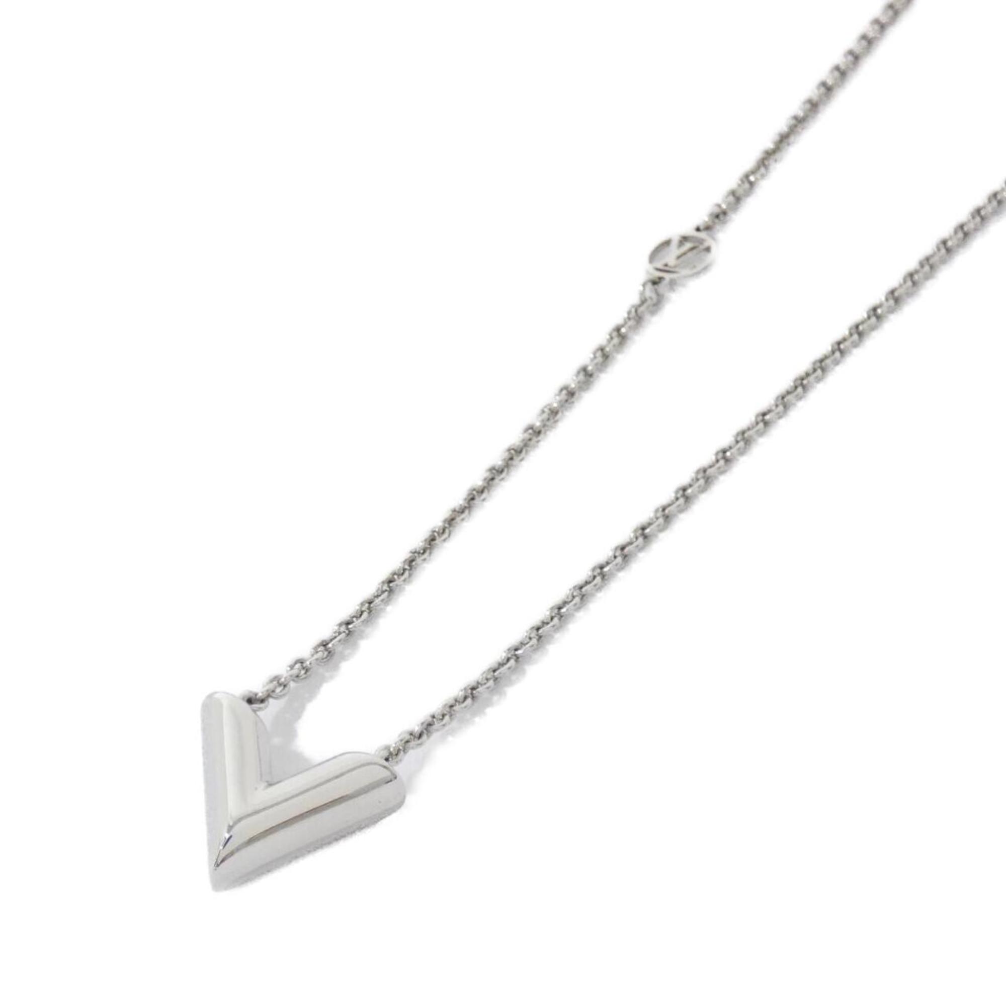Essential V Pendant Necklace Sterling Silver