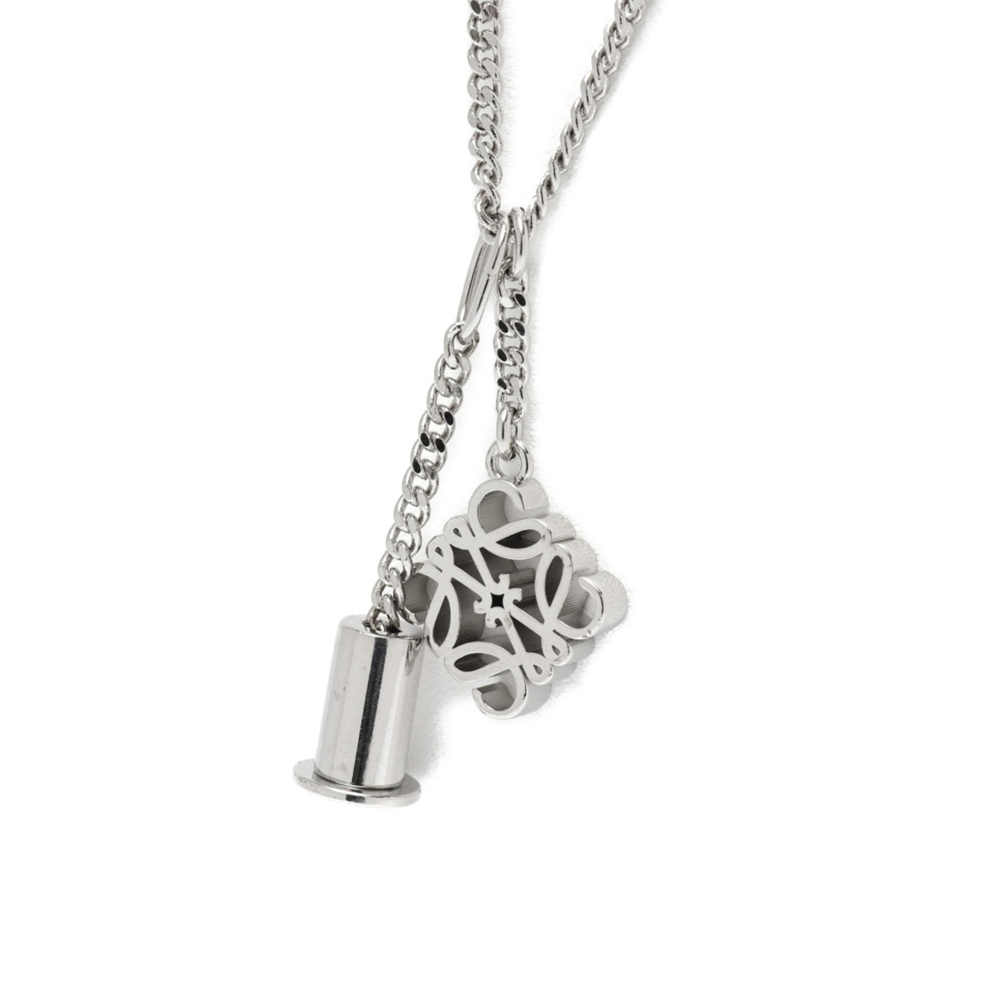 Pendant Necklace Brass and Palladium