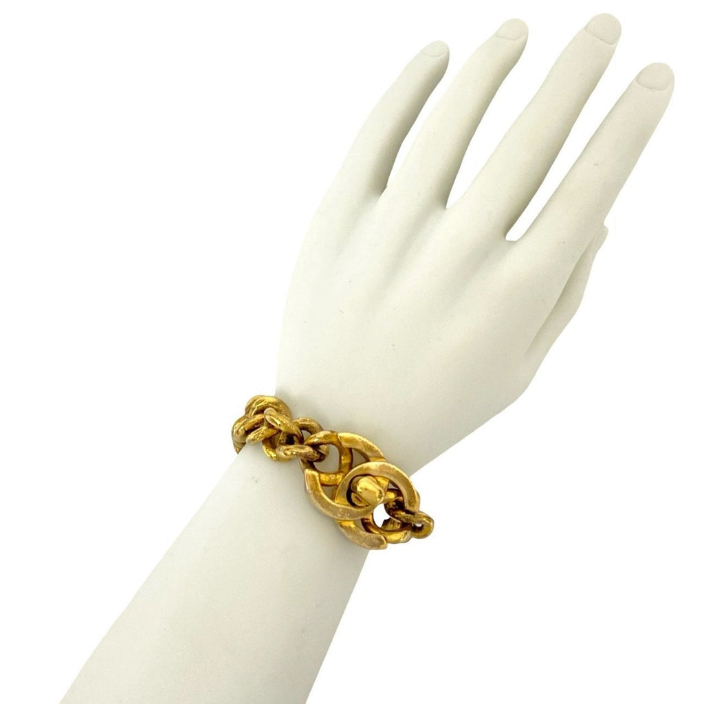 CC Logo Chain Bracelet Metal