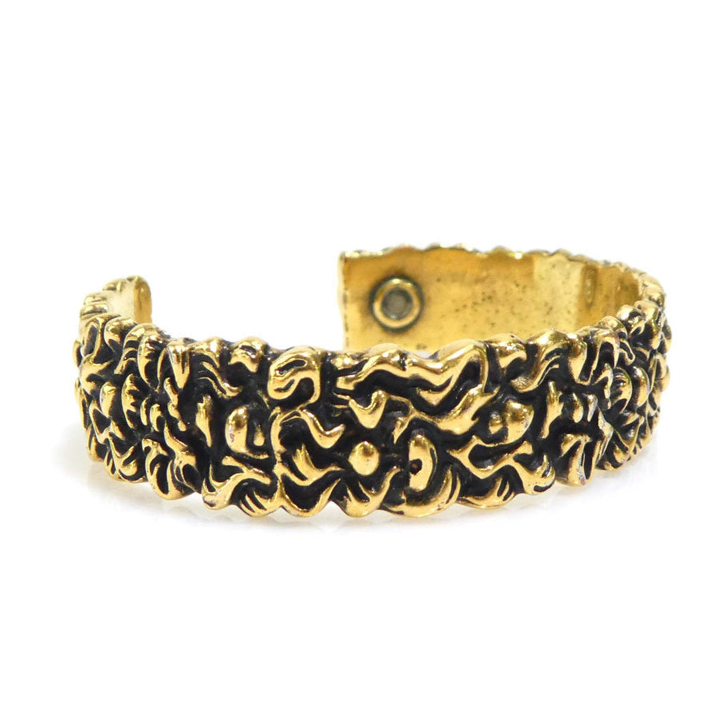 Bangle Metal Gold Bracelet