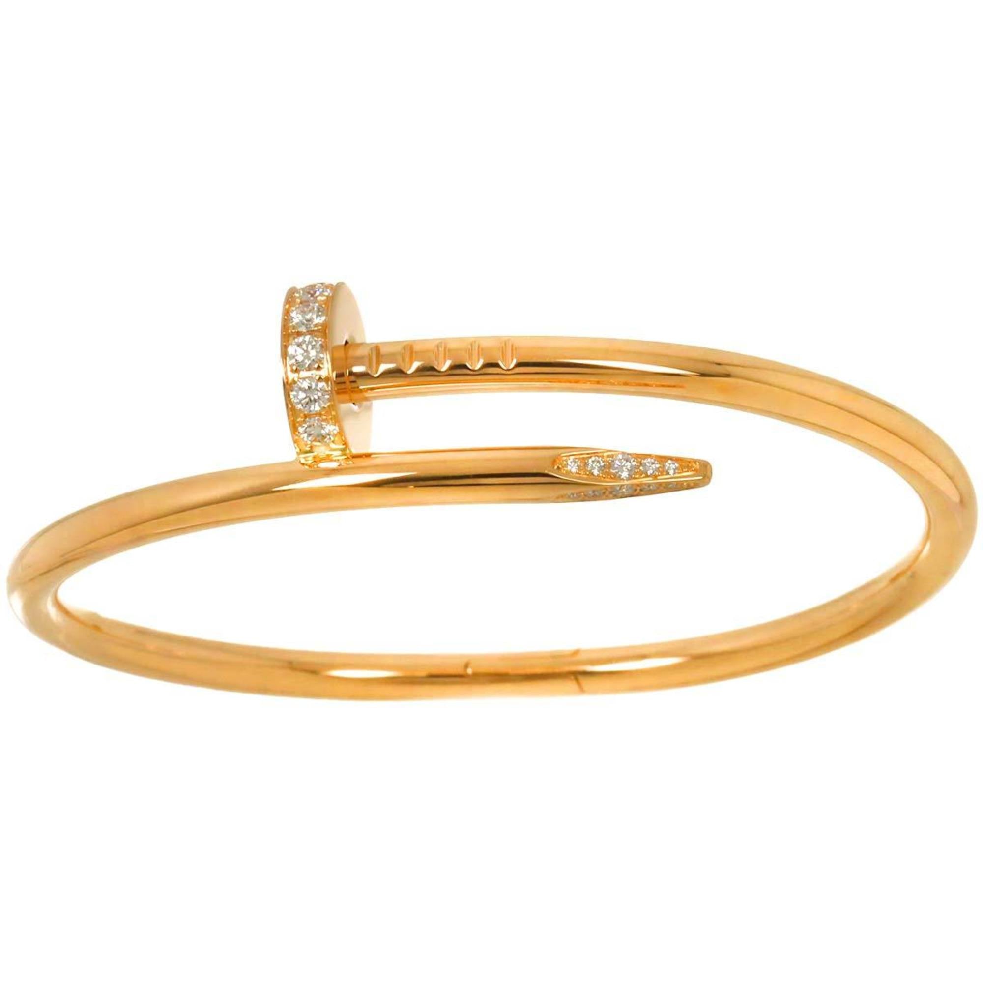 Juste Un Clou Bracelet 18K Rose Gold with Diamonds