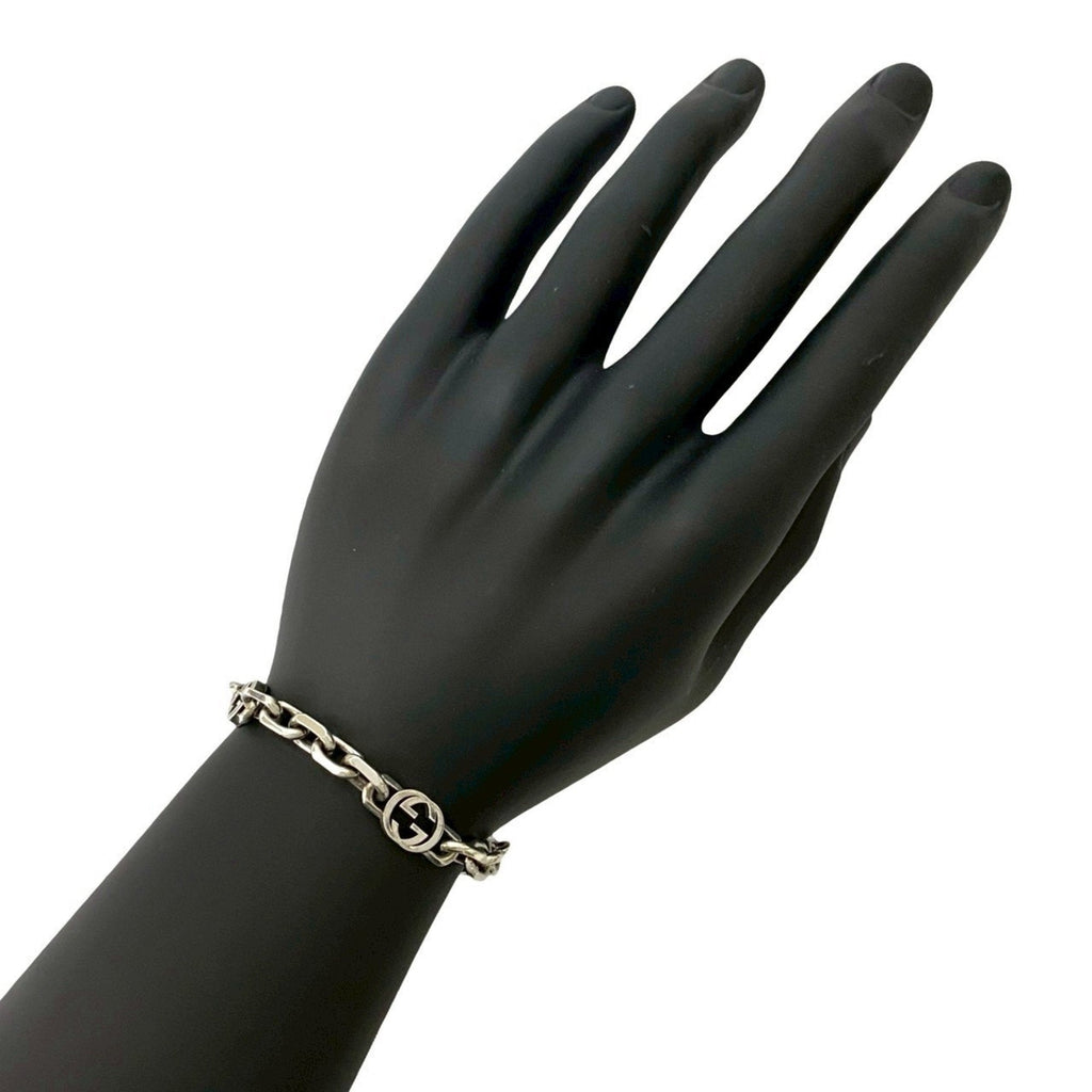 Interlocking G Bracelet Sterling Silver