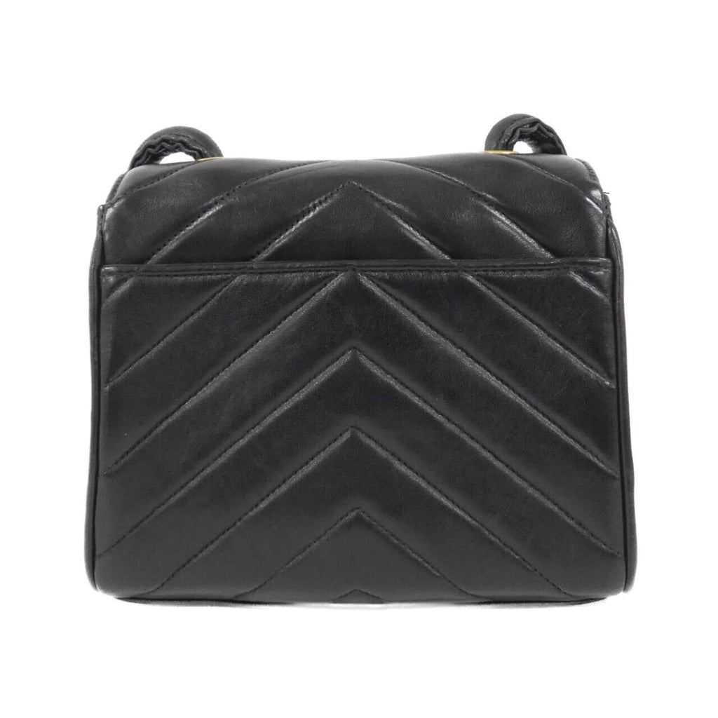 Vintage Envelope Flap Bag Chevron Lambskin Mini