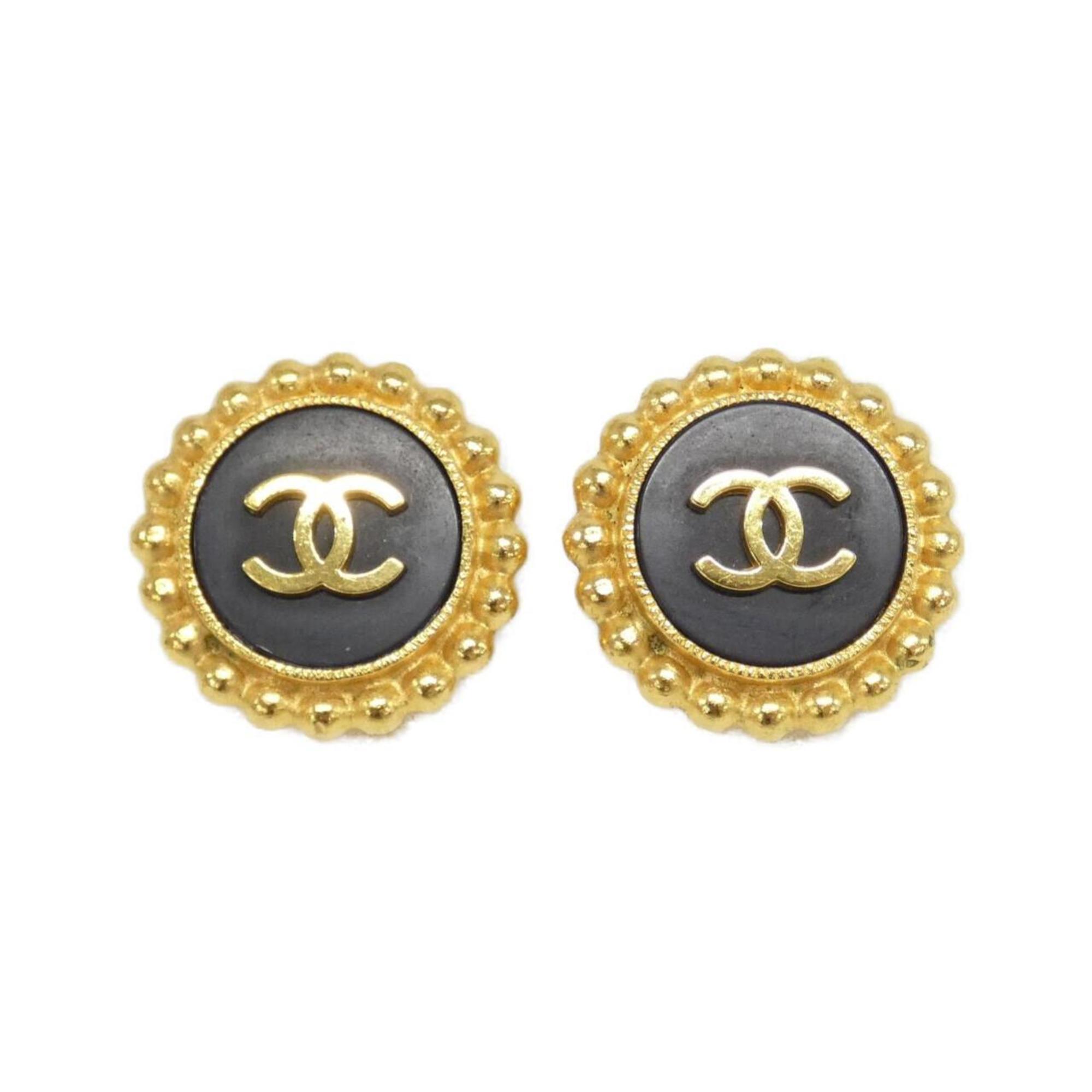 Earrings Gold-Tone Metal