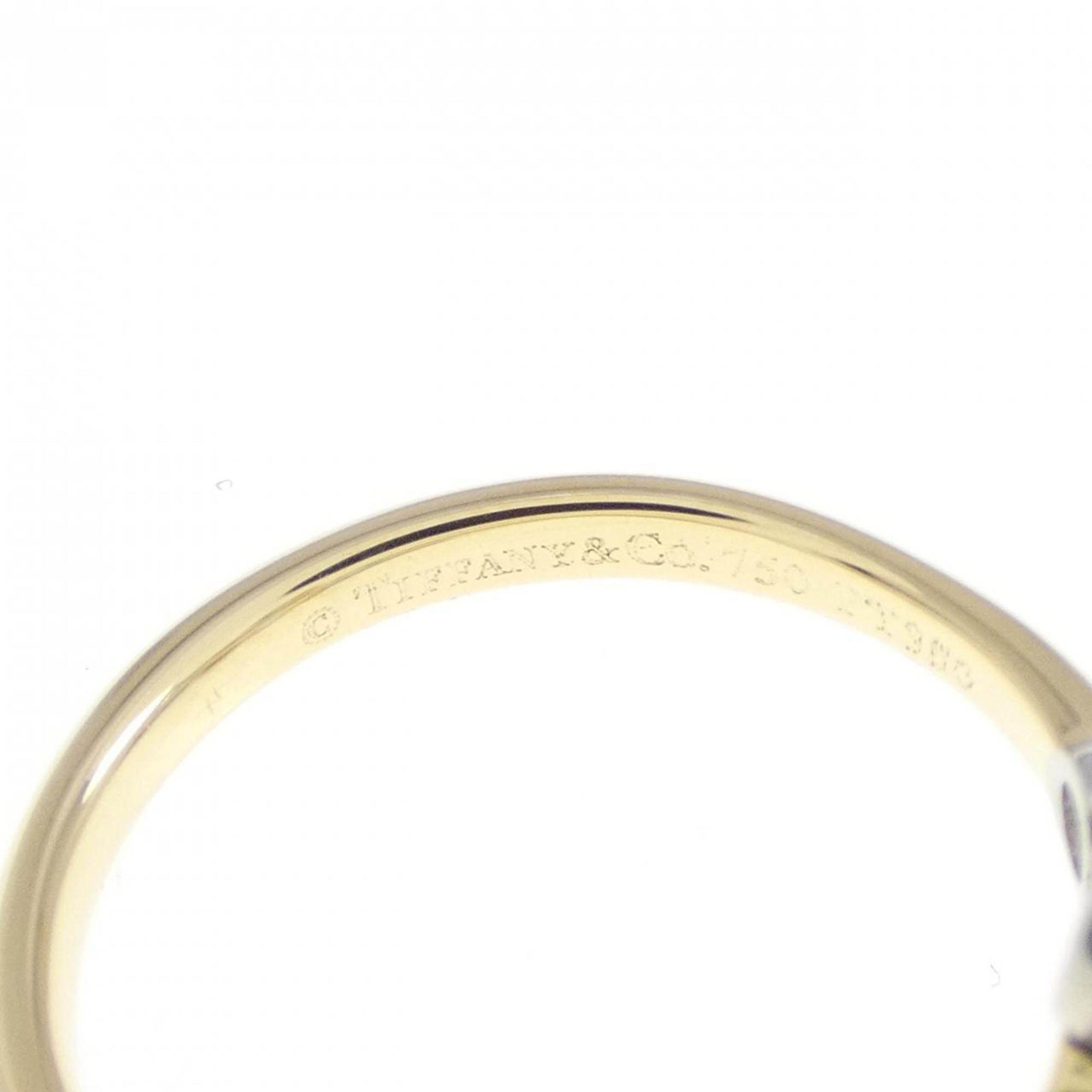 Lin Band Ring With Diamond Yellow