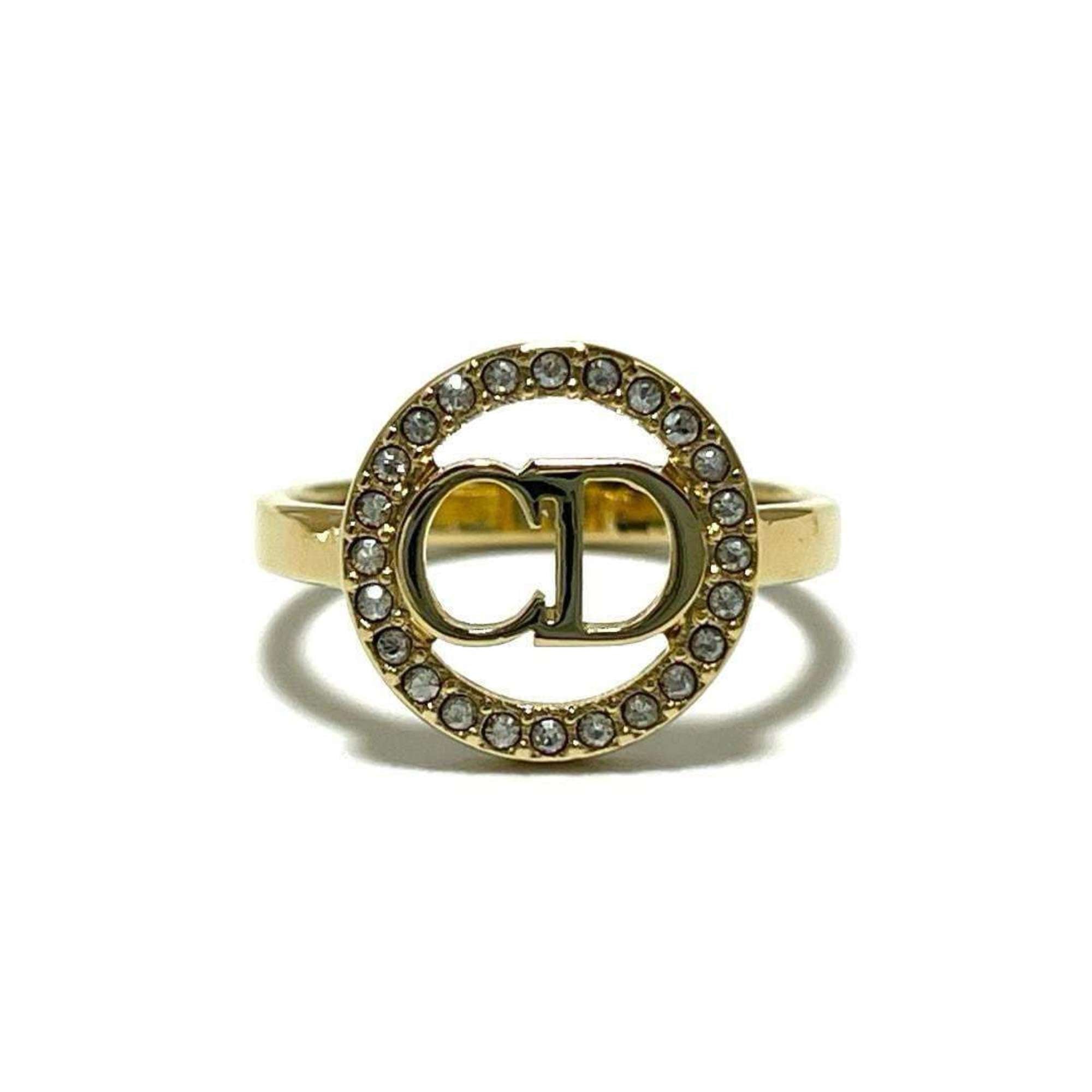 Band Ring Metal and Rhinestone