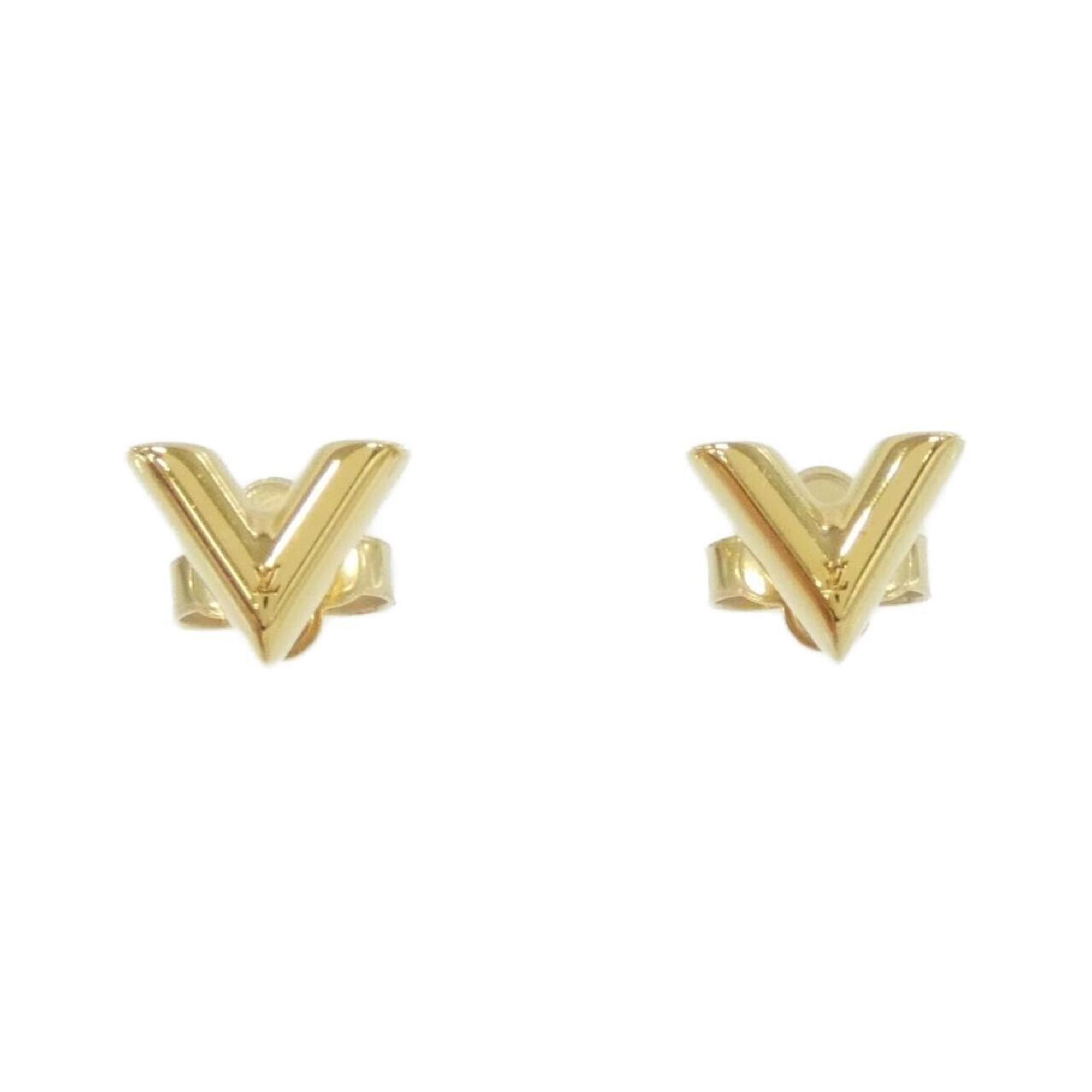 Essential V Earrings Gold Gold-Tone Metal